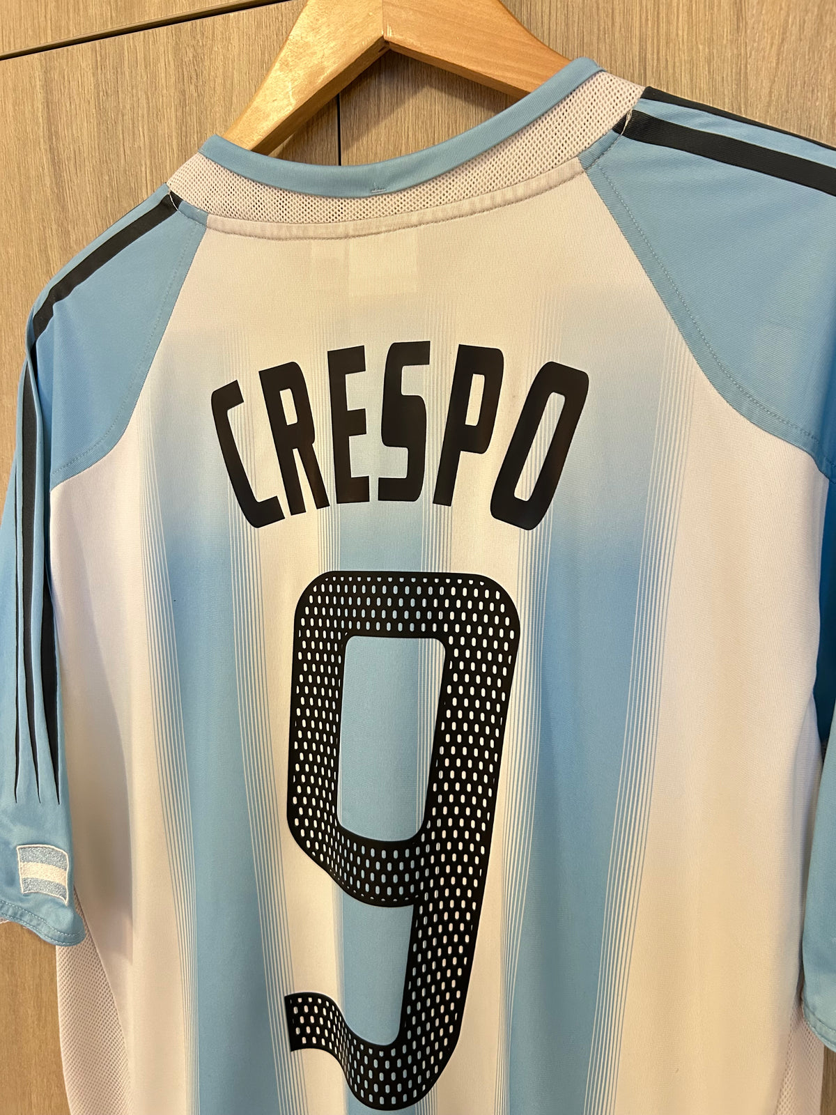Argentina 2004-05 Home Shirt - Crespo #9 - XL