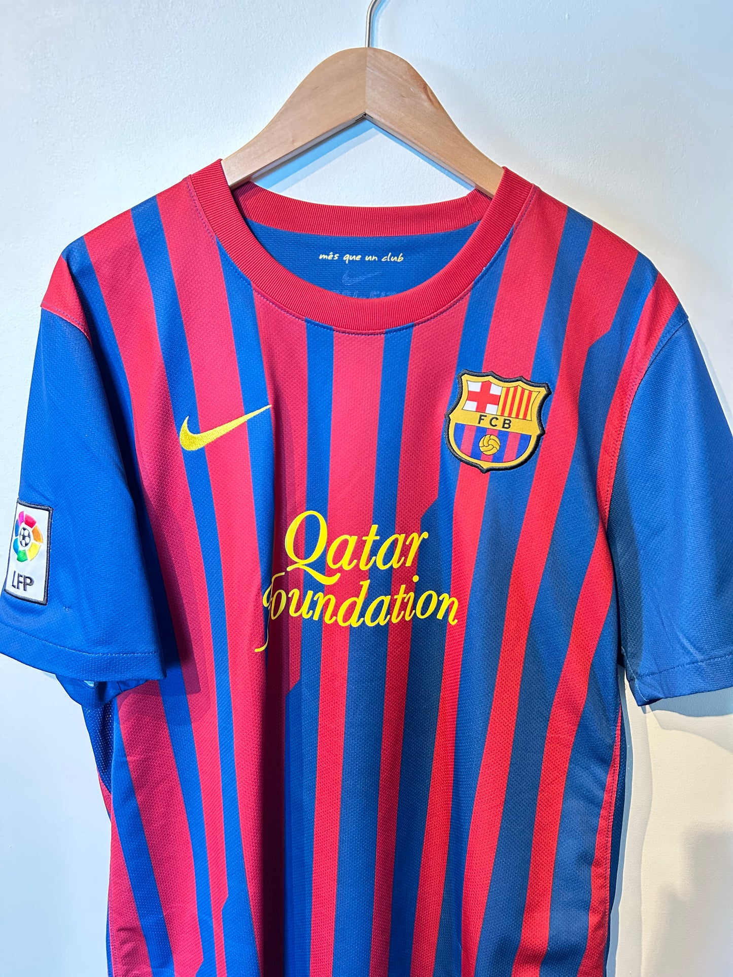 Barcelona 2011-12 Home Shirt - Fabregas #4 - L