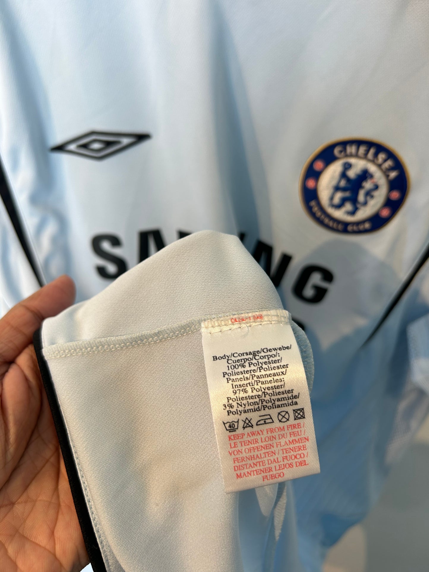 Chelsea 2005-06 Away Shirt - Drogba #15 - XL