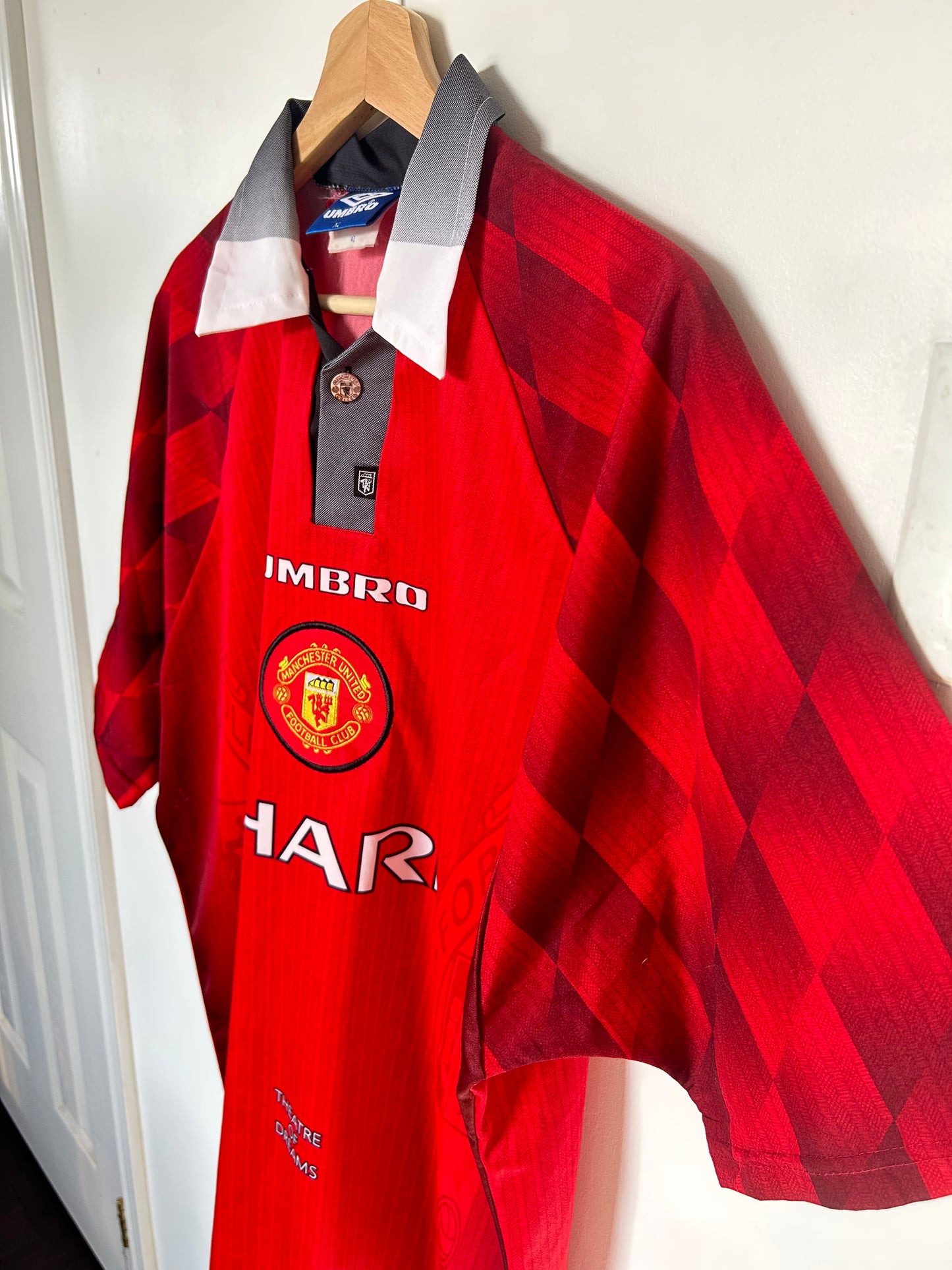 Manchester United 1996-97 Home Shirt - Cantona #7 - XL