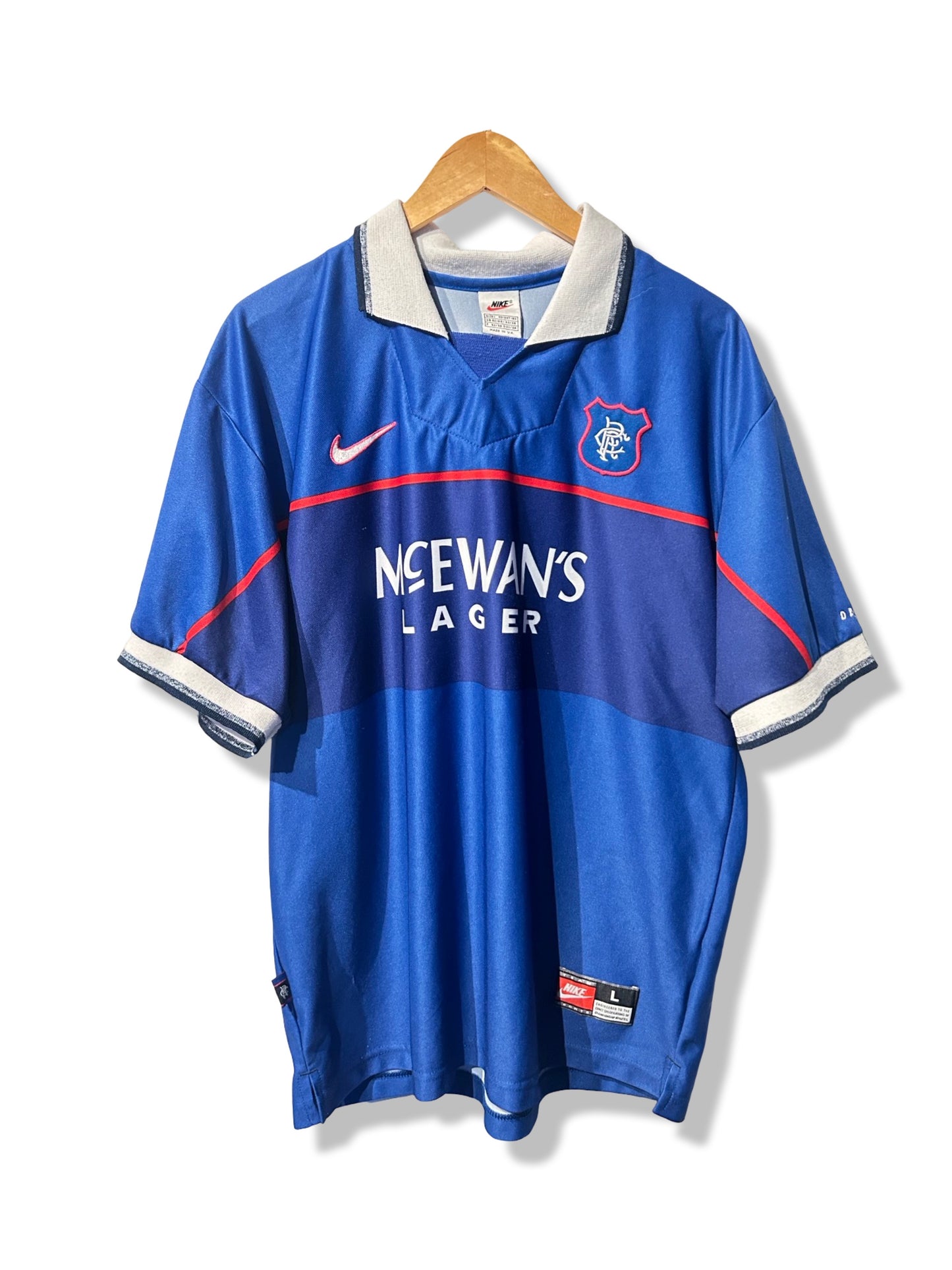 Rangers 1997-99 Home Shirt - Gattuso #22 - L