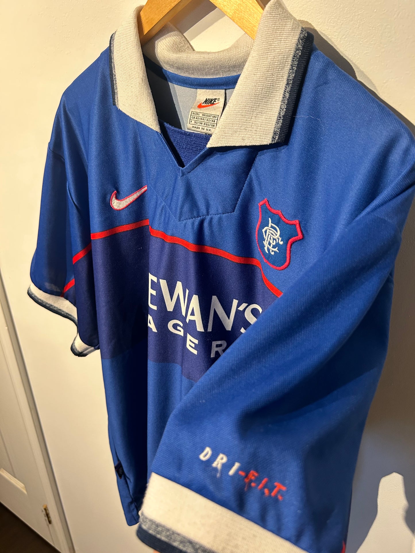 Rangers 1997-99 Home Shirt - Gattuso #22 - L