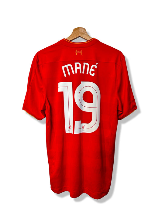 Liverpool 2016-17 Home Shirt - Mané #19 - M