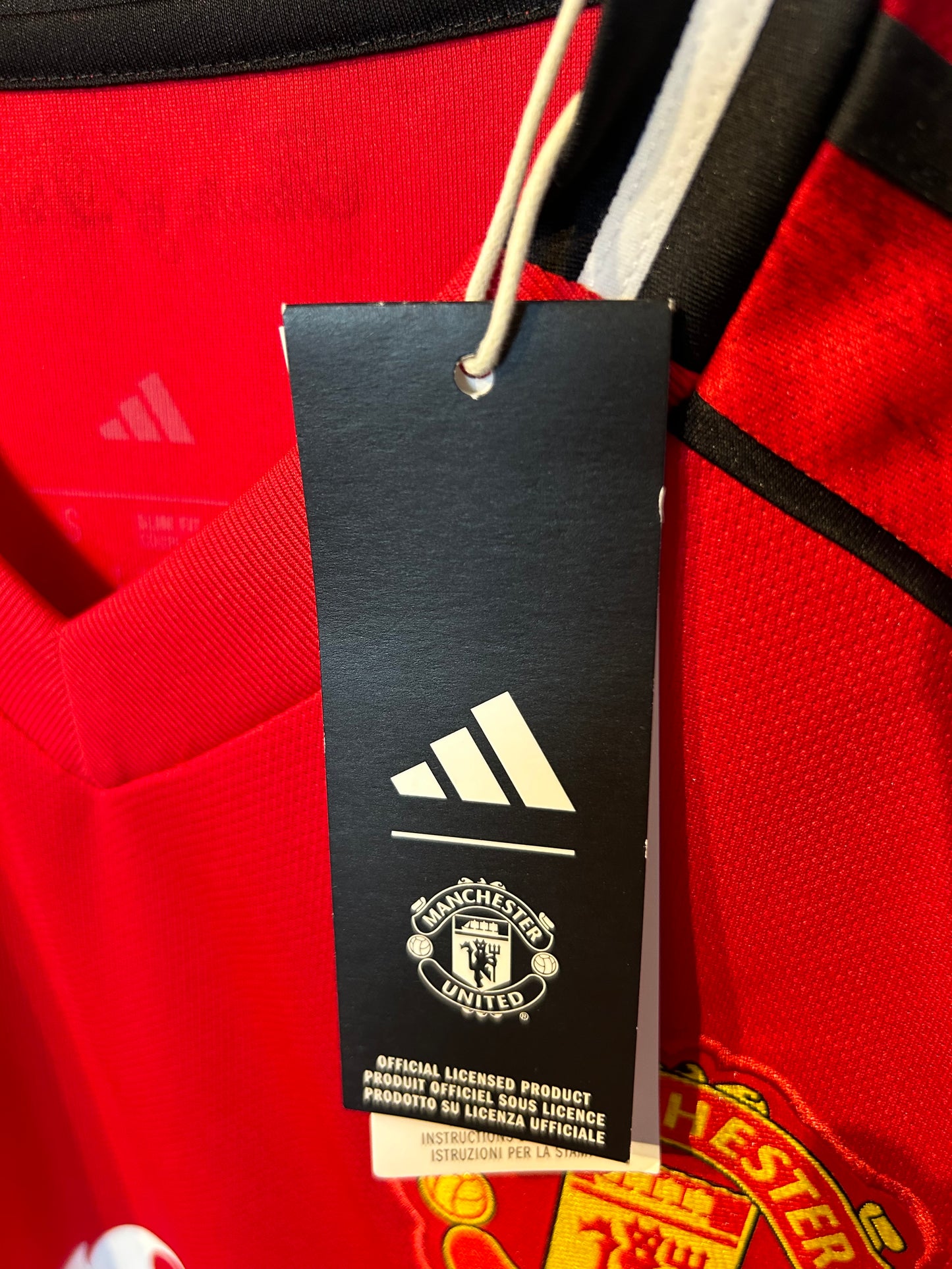 Manchester United 2025-26 Home Shirt L/S - B. Fernandes #8 - S BNWT