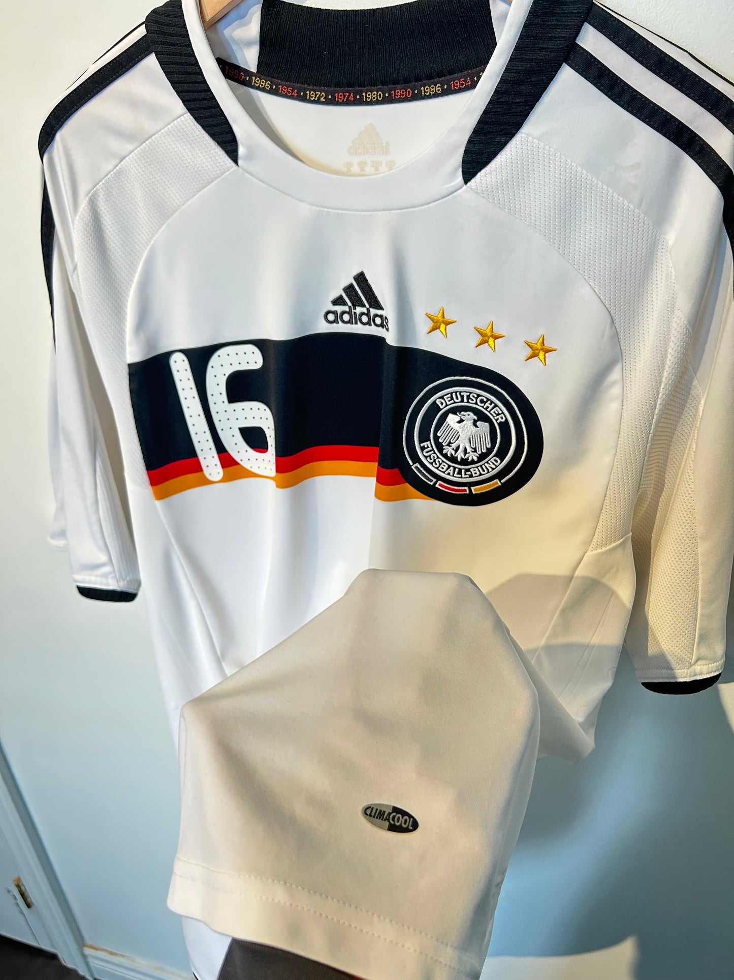 Germany 2008-09 Home Shirt - Lahm #16 - XL
