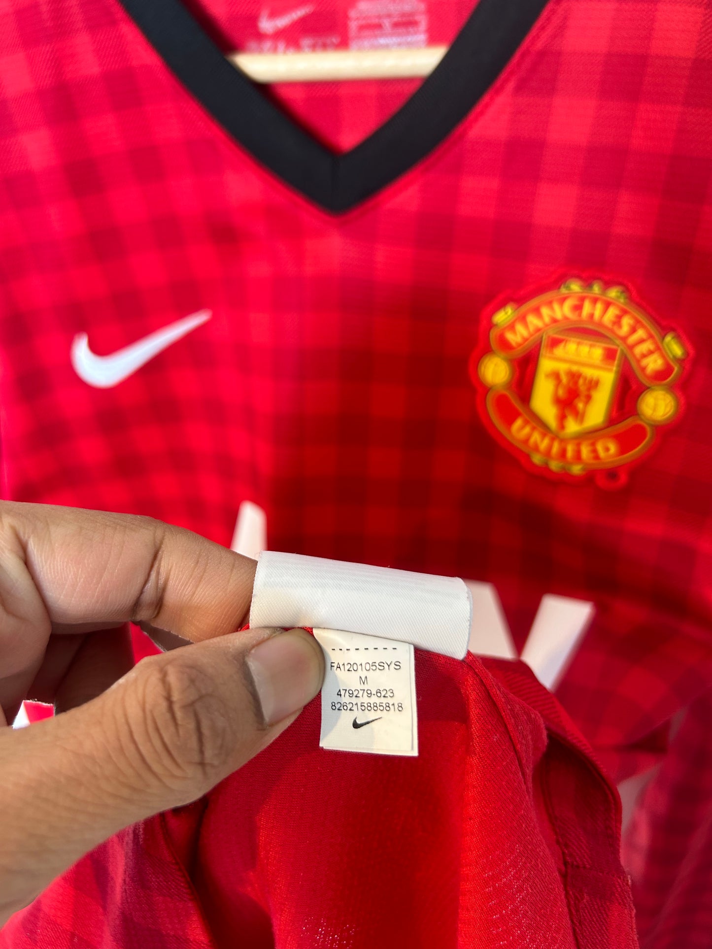 Manchester United 2012-13 Home Shirt L/S - Chicharito #14 - M