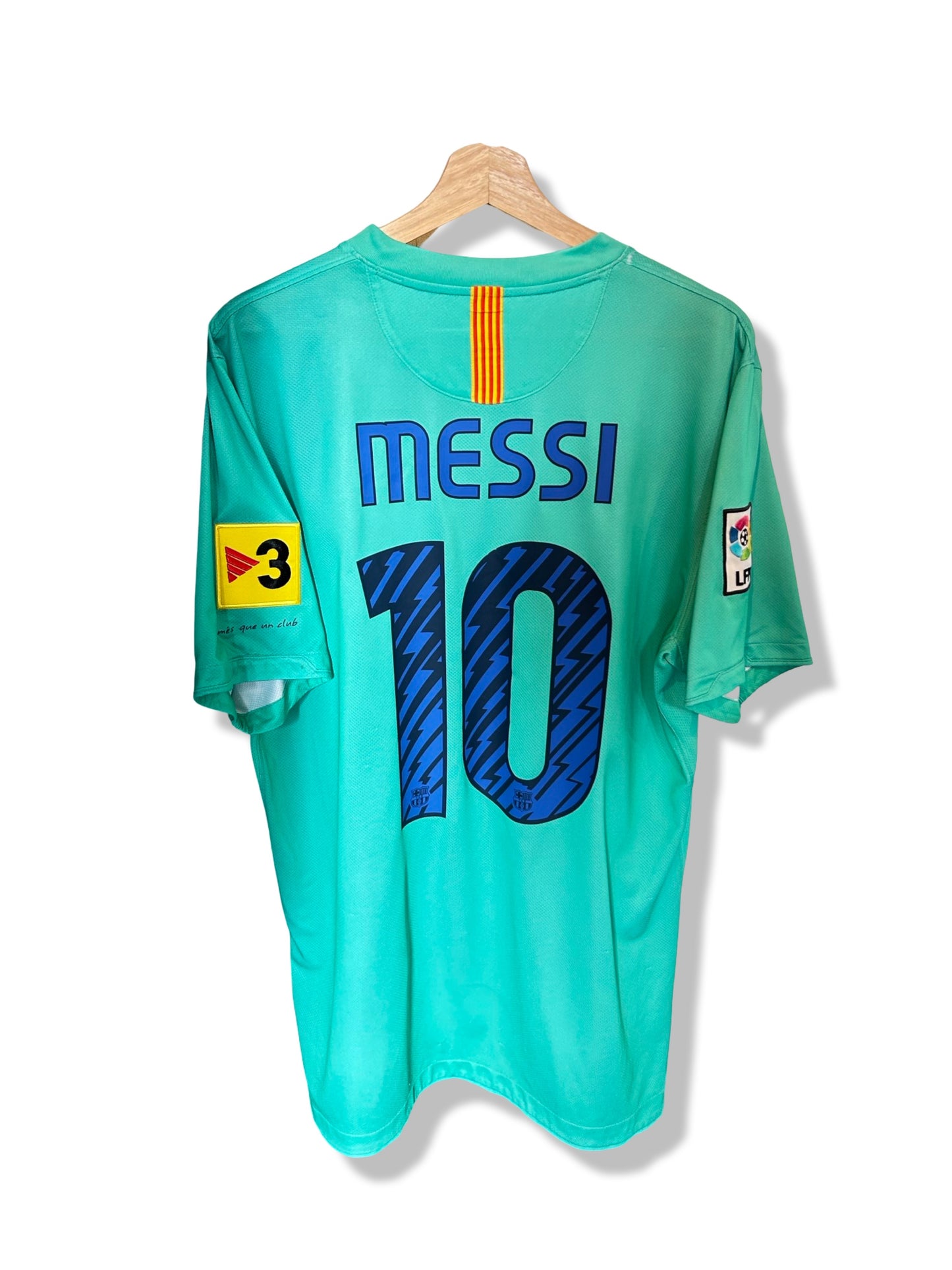 Barcelona 2010-11 Away Shirt - Messi #10 - XL