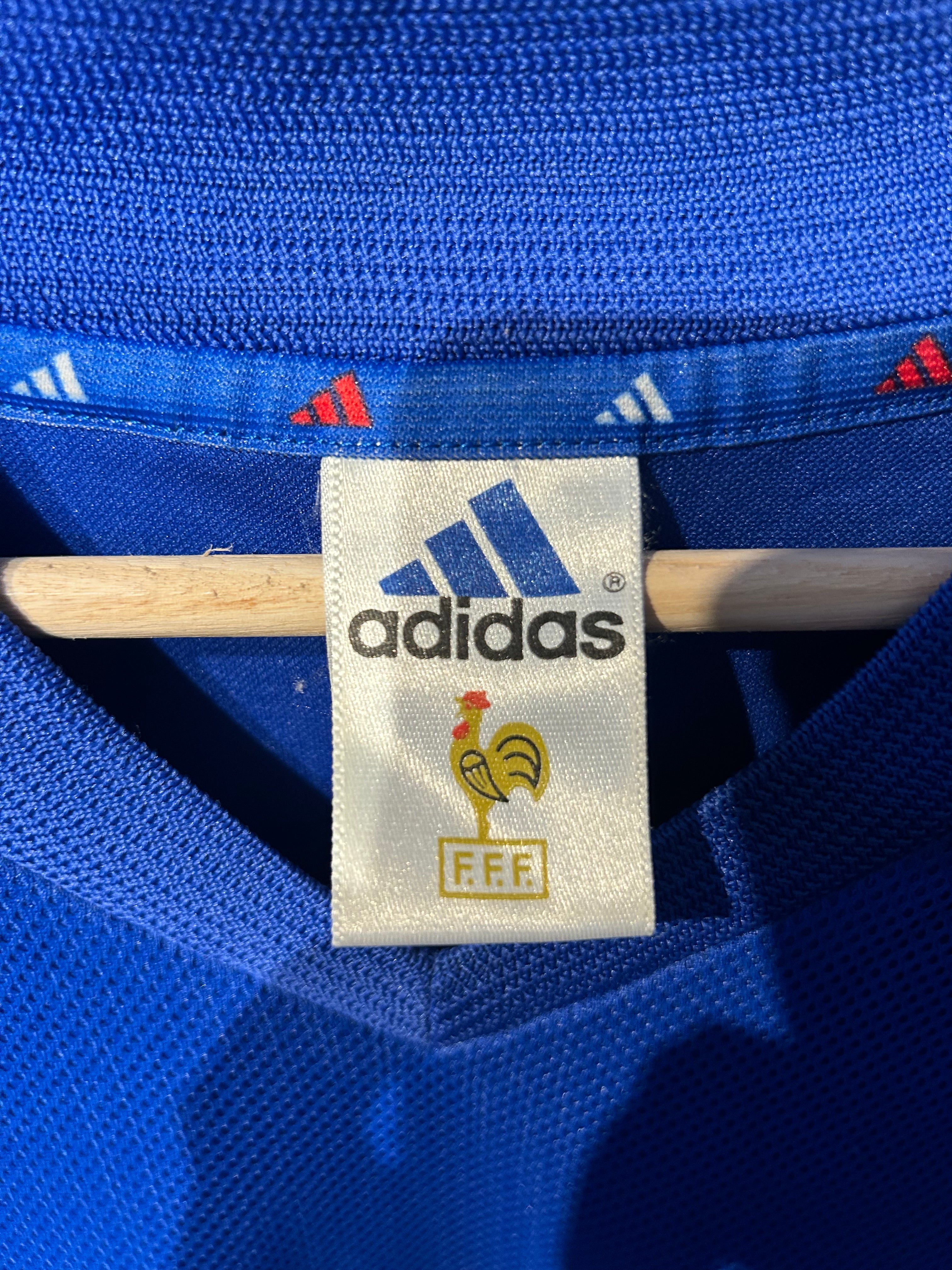 France 2002-04 Home Shirt - Zidane #10 - XL – Football Heaven