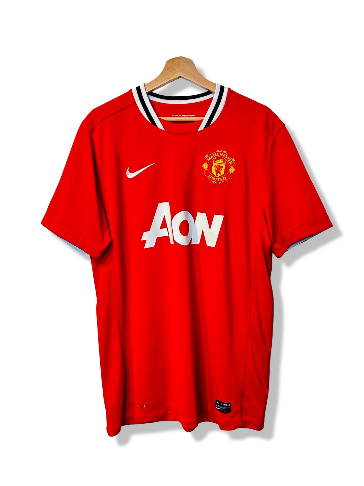 Manchester United 2011-12 Home Shirt - Evra #3 - L