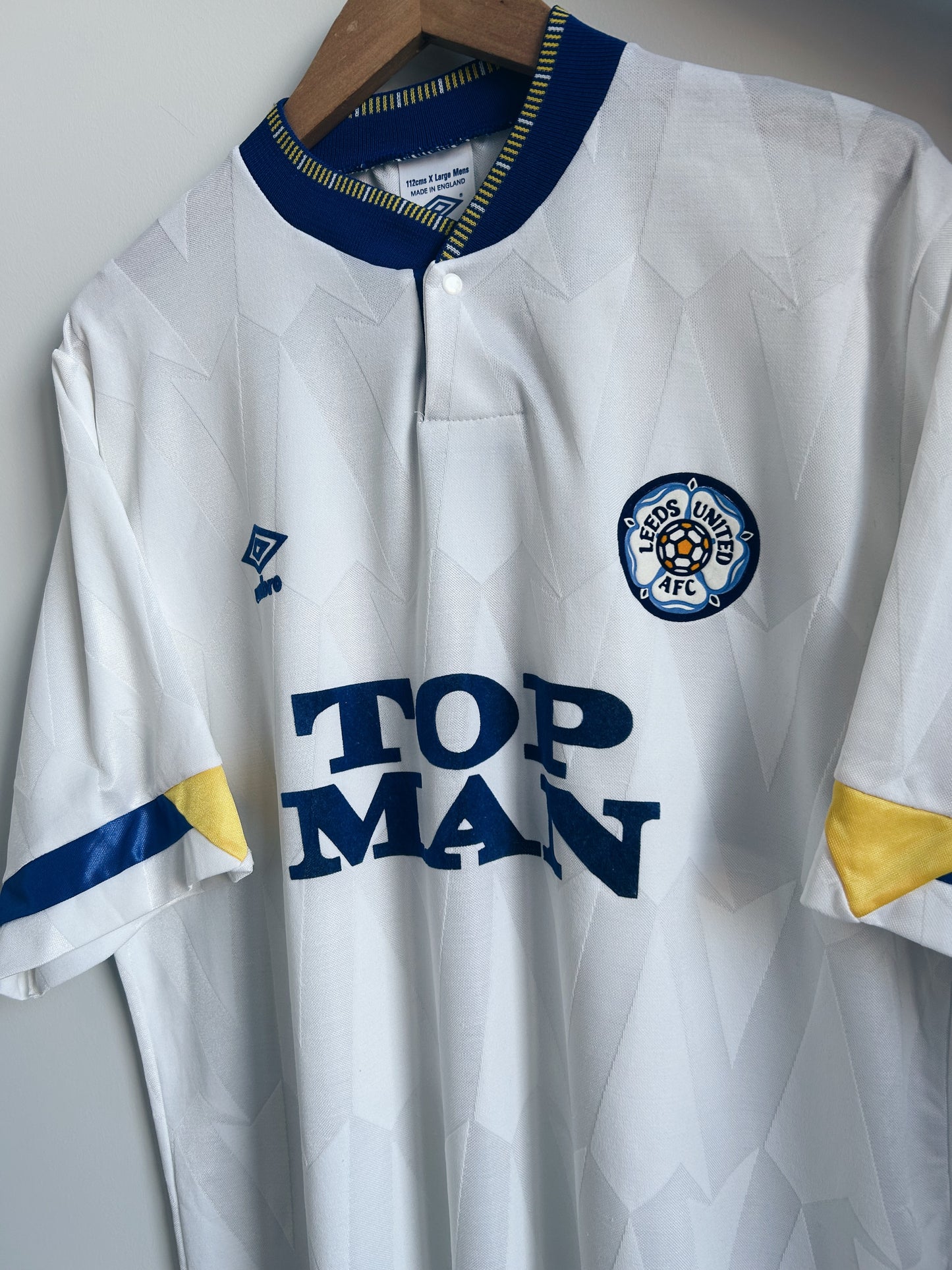 Leeds United 1990-91 Home Shirt - XL