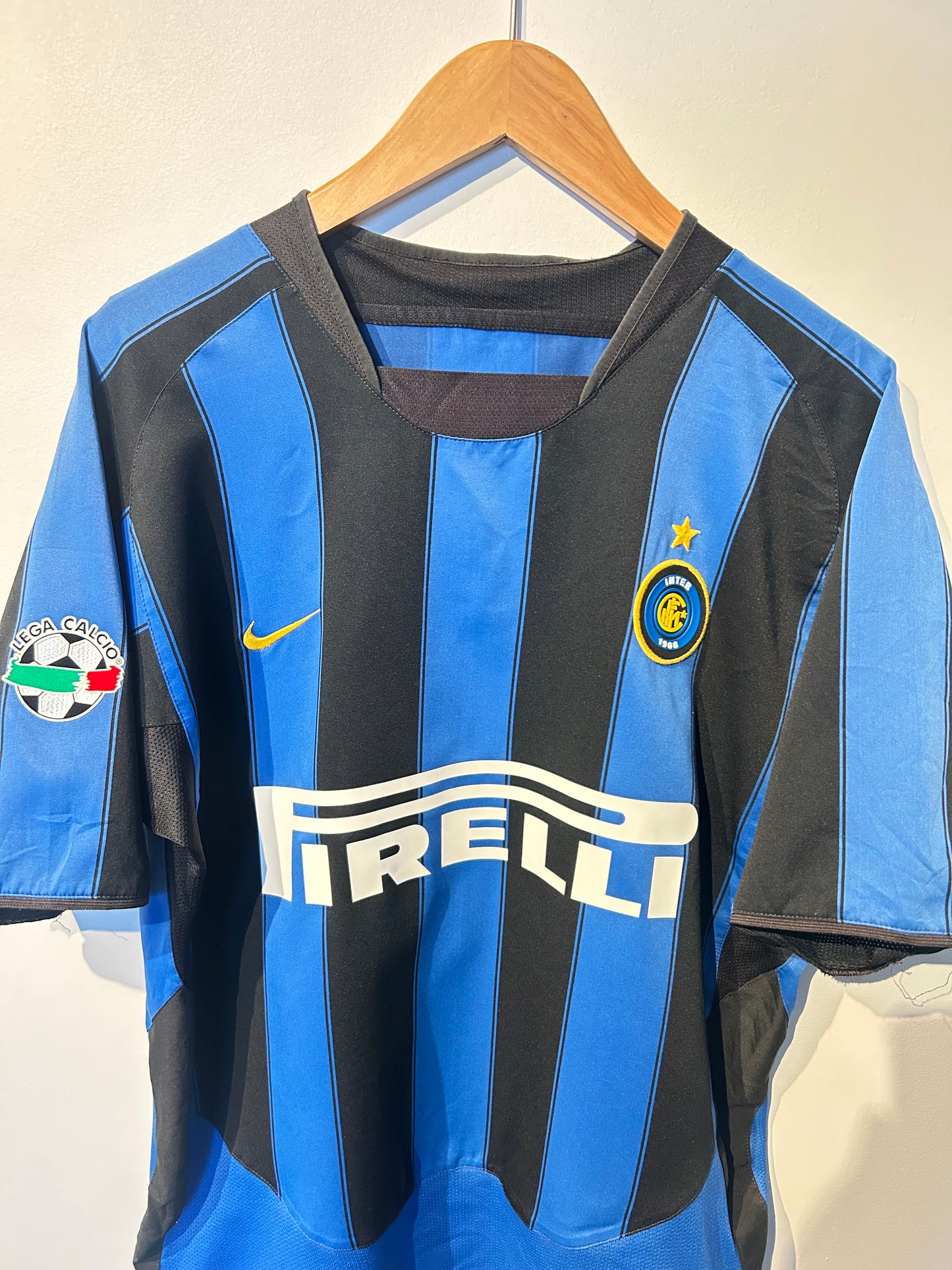Inter Milan 2003-04 Home Shirt - Adriano #10 - M