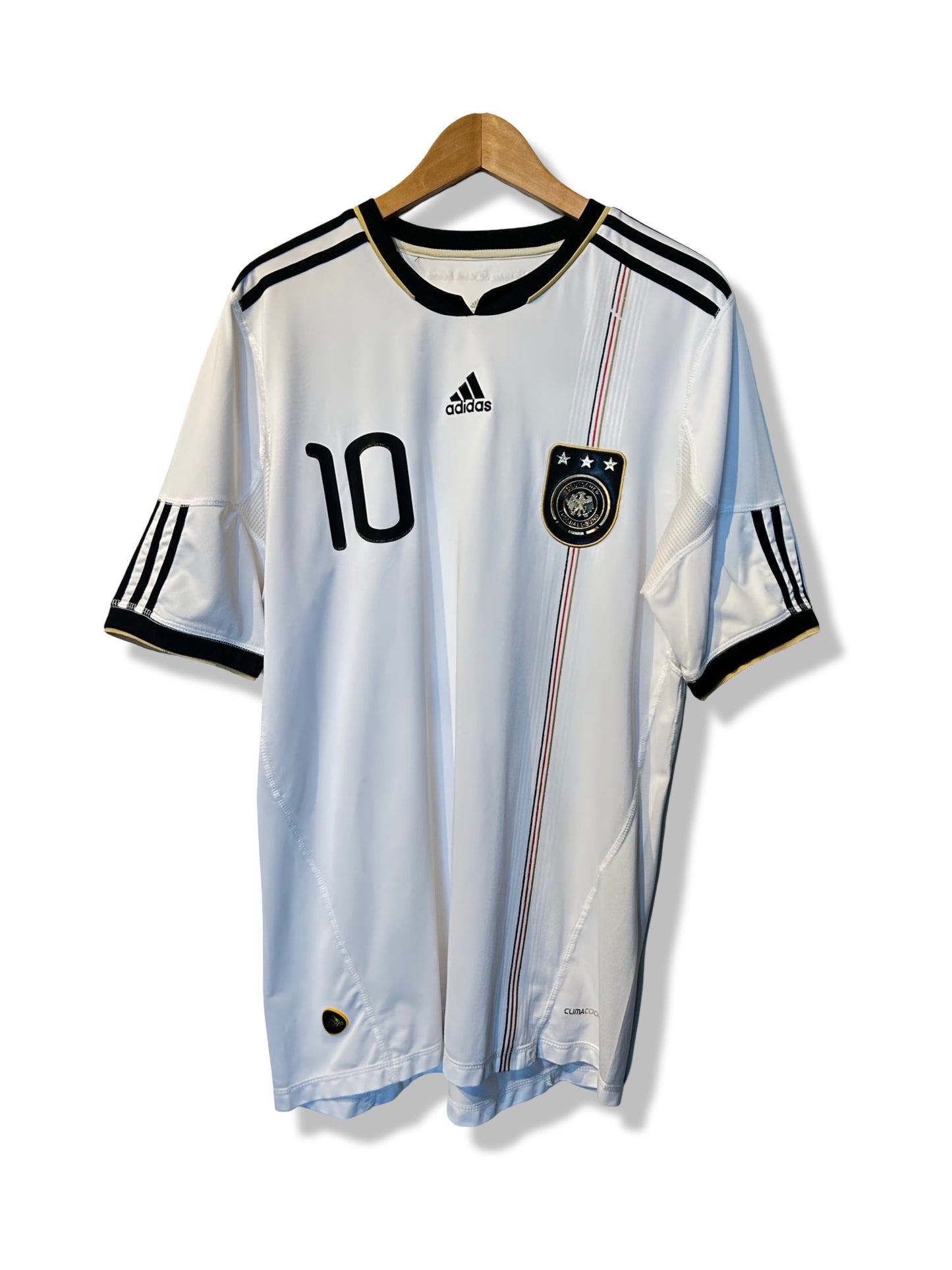 Germany 2010-11 Home Shirt - Podolski #10 - L