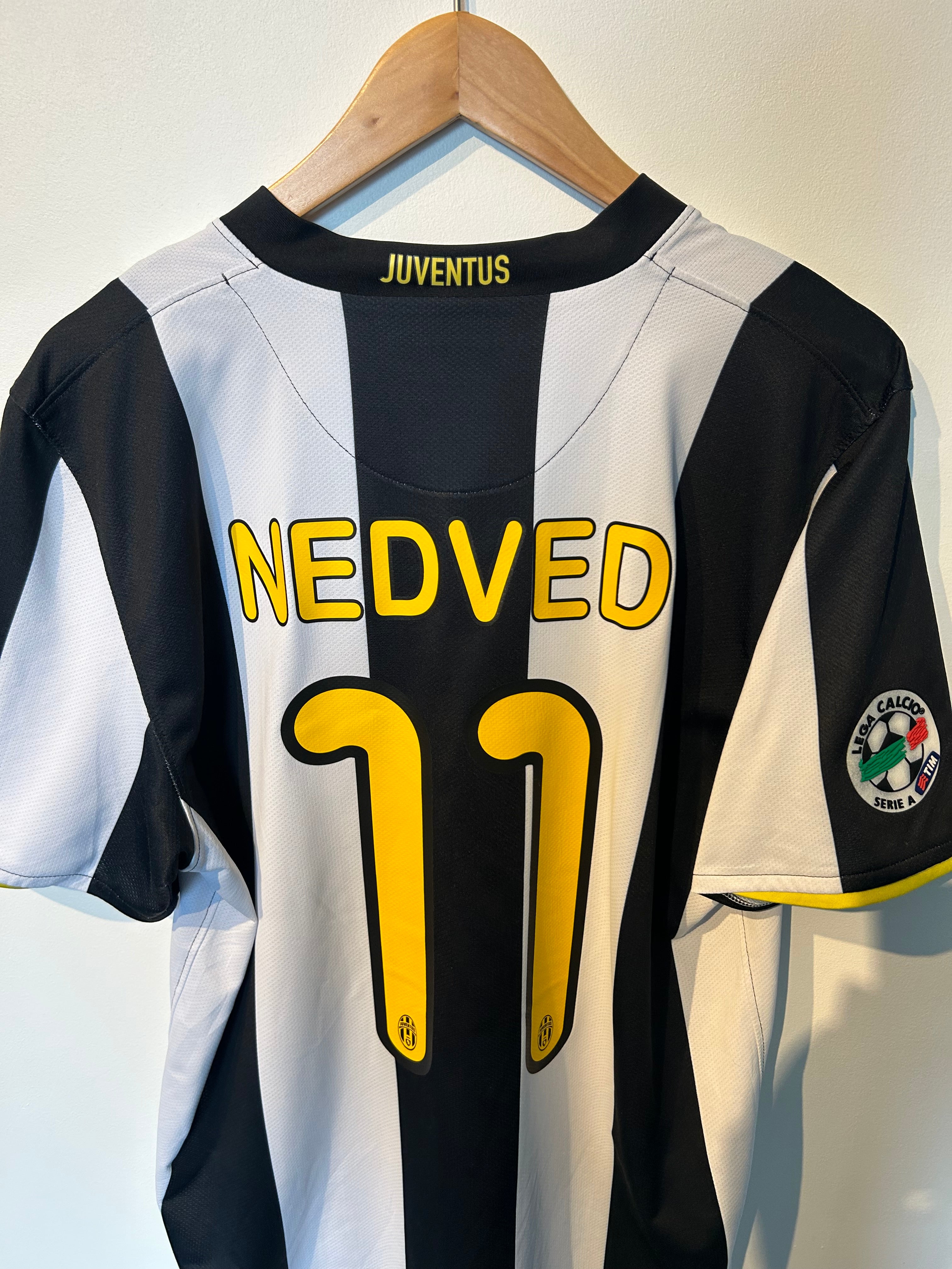 Juventus 2008-09 Home Shirt - Nedved #11 - M – Football Heaven