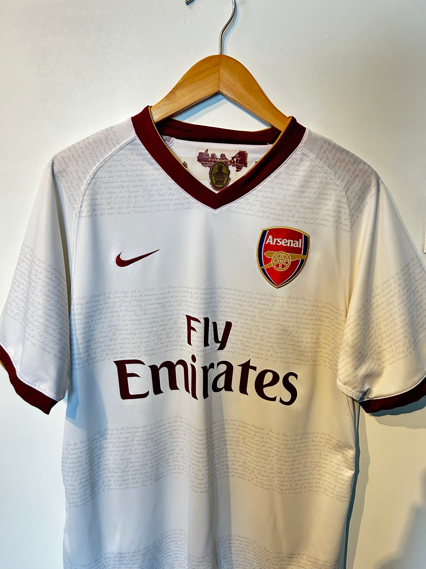 Arsenal 2007-08 Away Shirt - Fabregas #4 - M