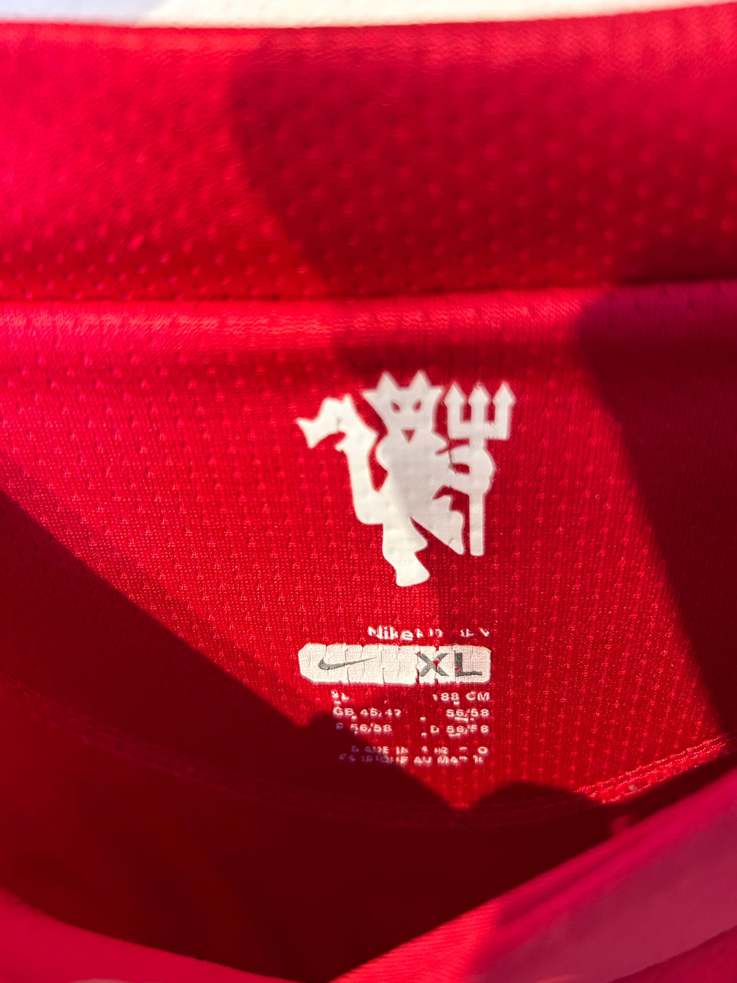 Manchester United 2007-09 Home Shirt - Ronaldo #7 - XL