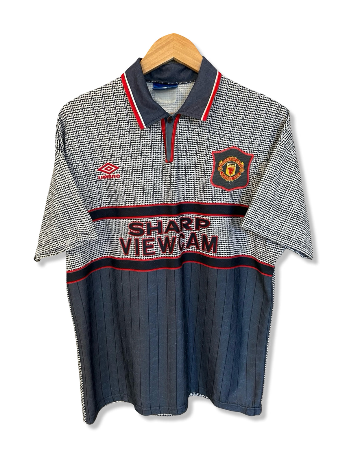 Manchester United 1995-96 Away Shirt - Beckham #24 - L