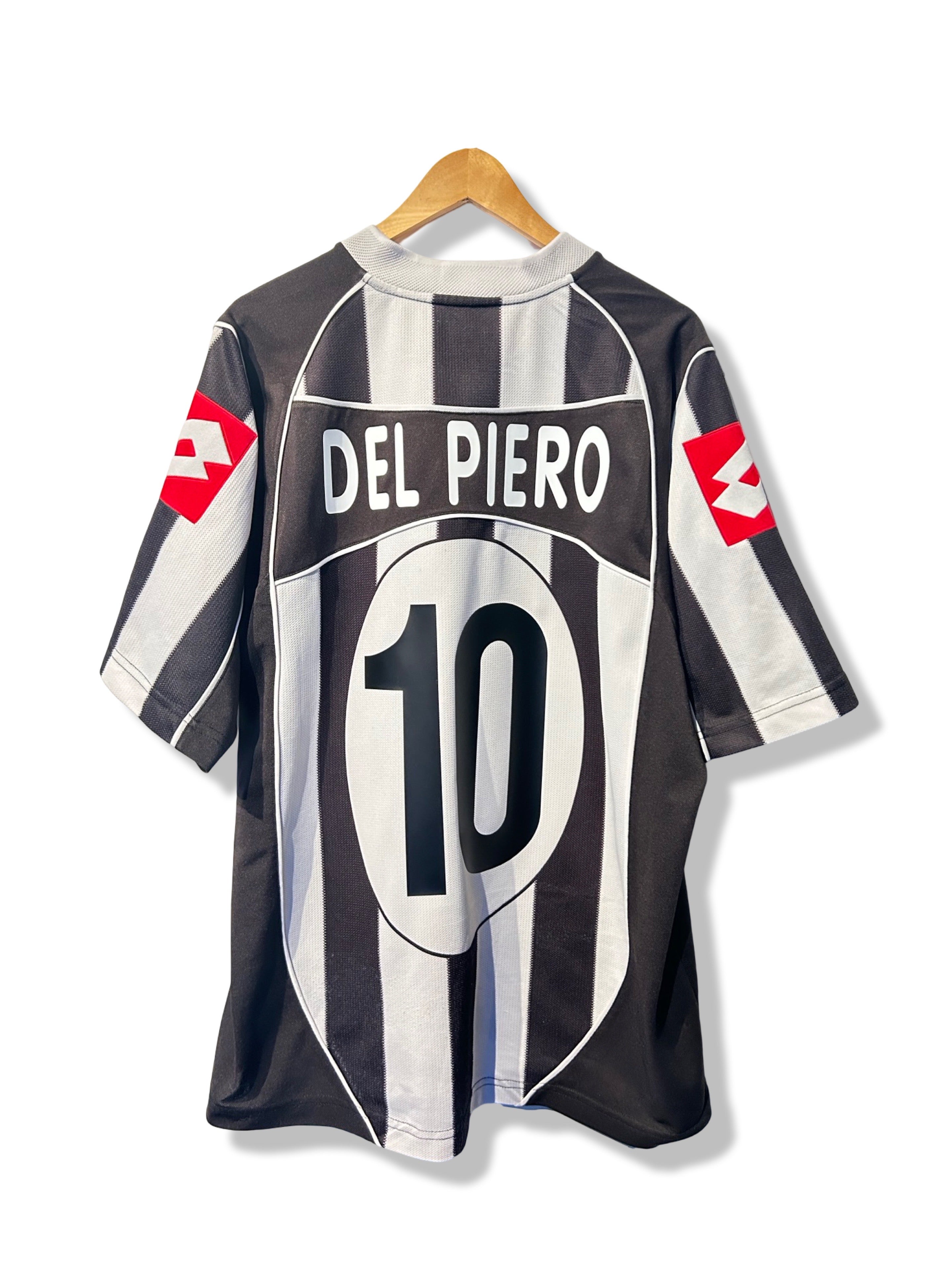 Juventus 2002-03 Home Shirt - Del Piero #10 - XL/ XXL – Football
