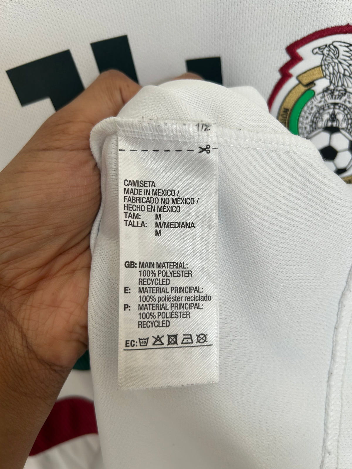 Mexico 2018-19 Away Shirt L/S - J. Hernandez #14 - M