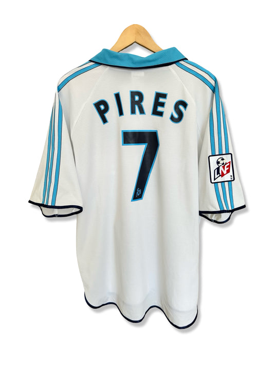 Marseille 1998-99 Home Shirt - Pires #7 - L