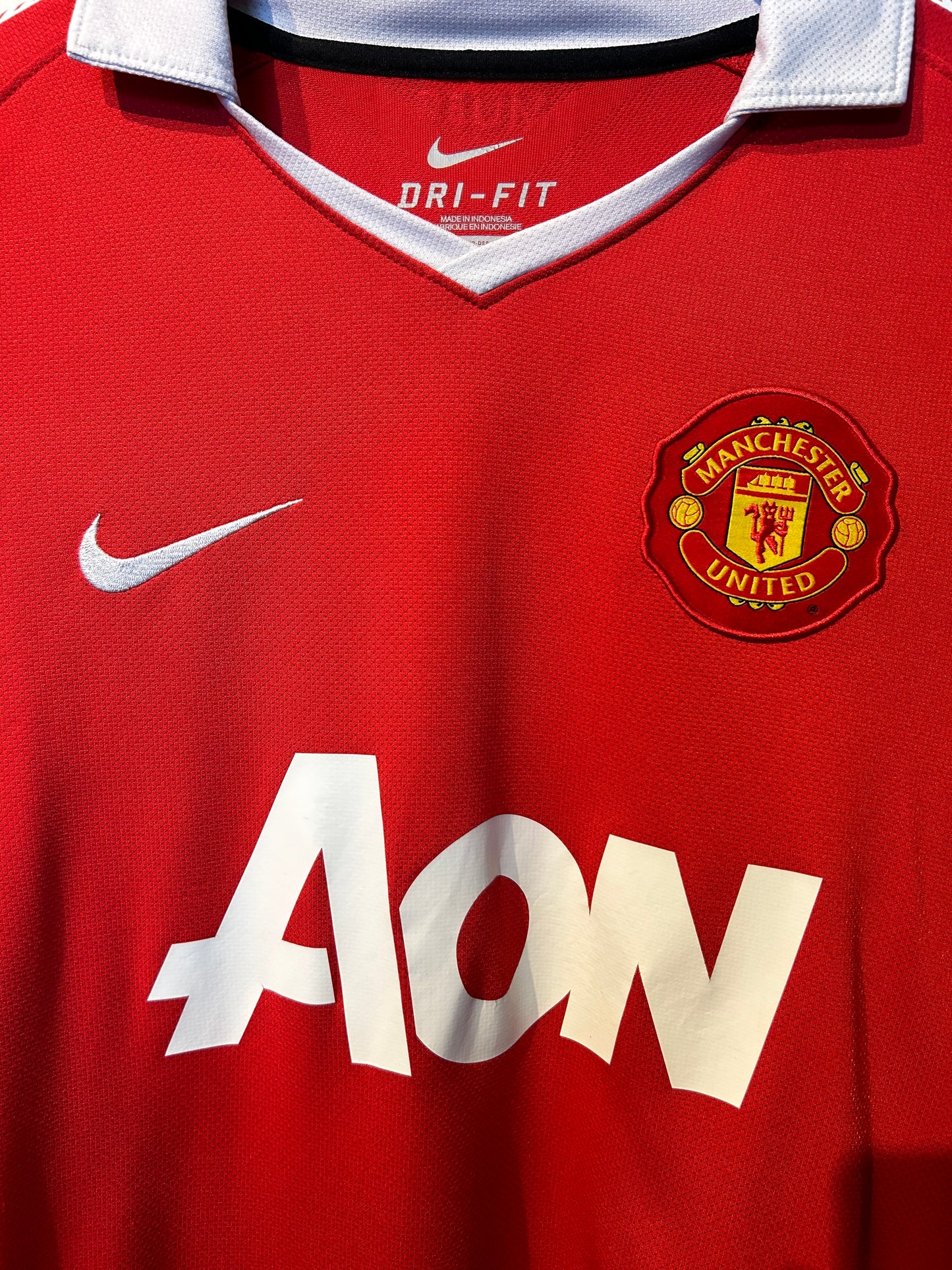 Manchester United 2010-11 Home Shirt L/S - Chicharito #14 - S