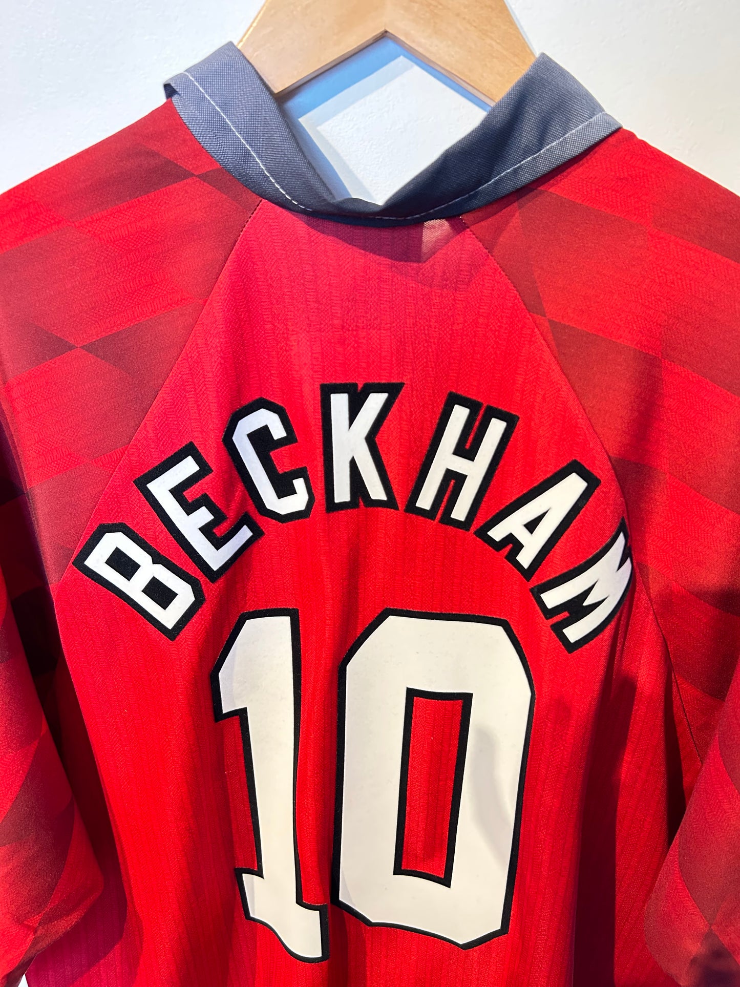 Manchester United 1996-98 Home Shirt - Beckham #10 - XXL
