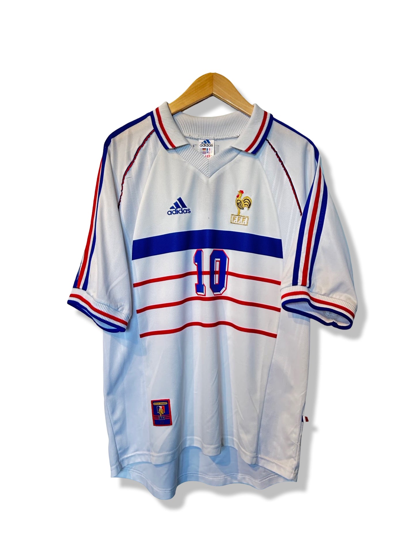 France 1998 Away Shirt - Zidane #10 - L