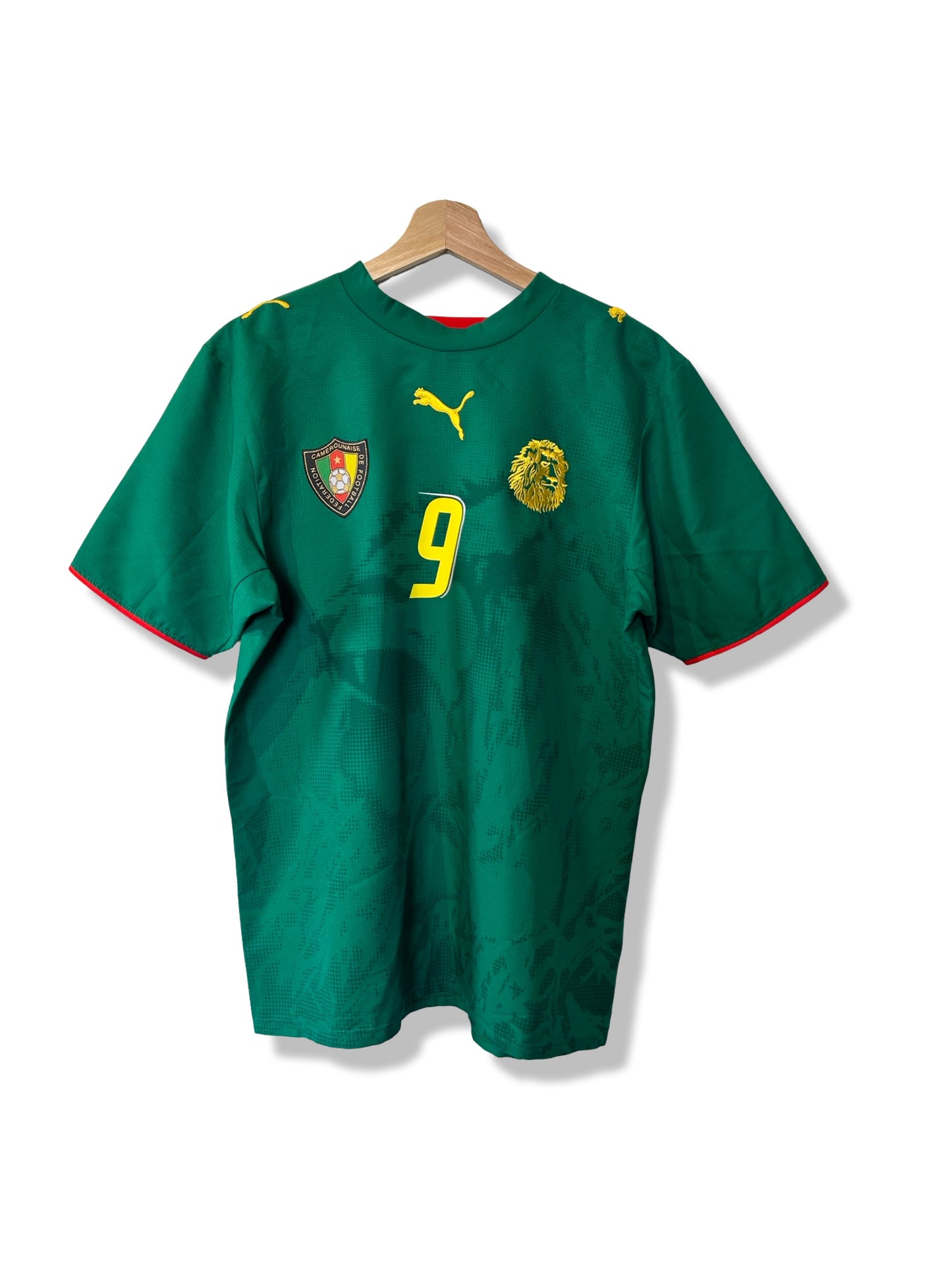 Cameroon 2006-08 Home Shirt - Eto’o #9 - S