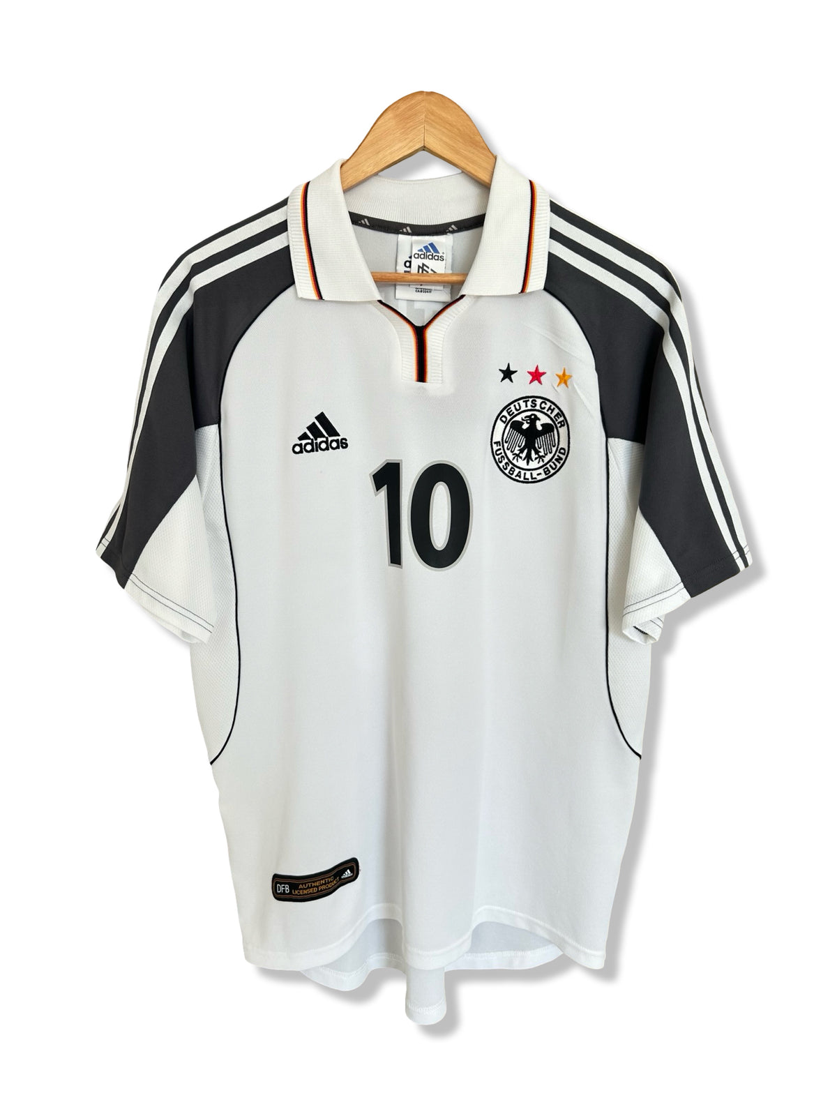 Germany 2000-02 Home Shirt - Matthaus #10 - M