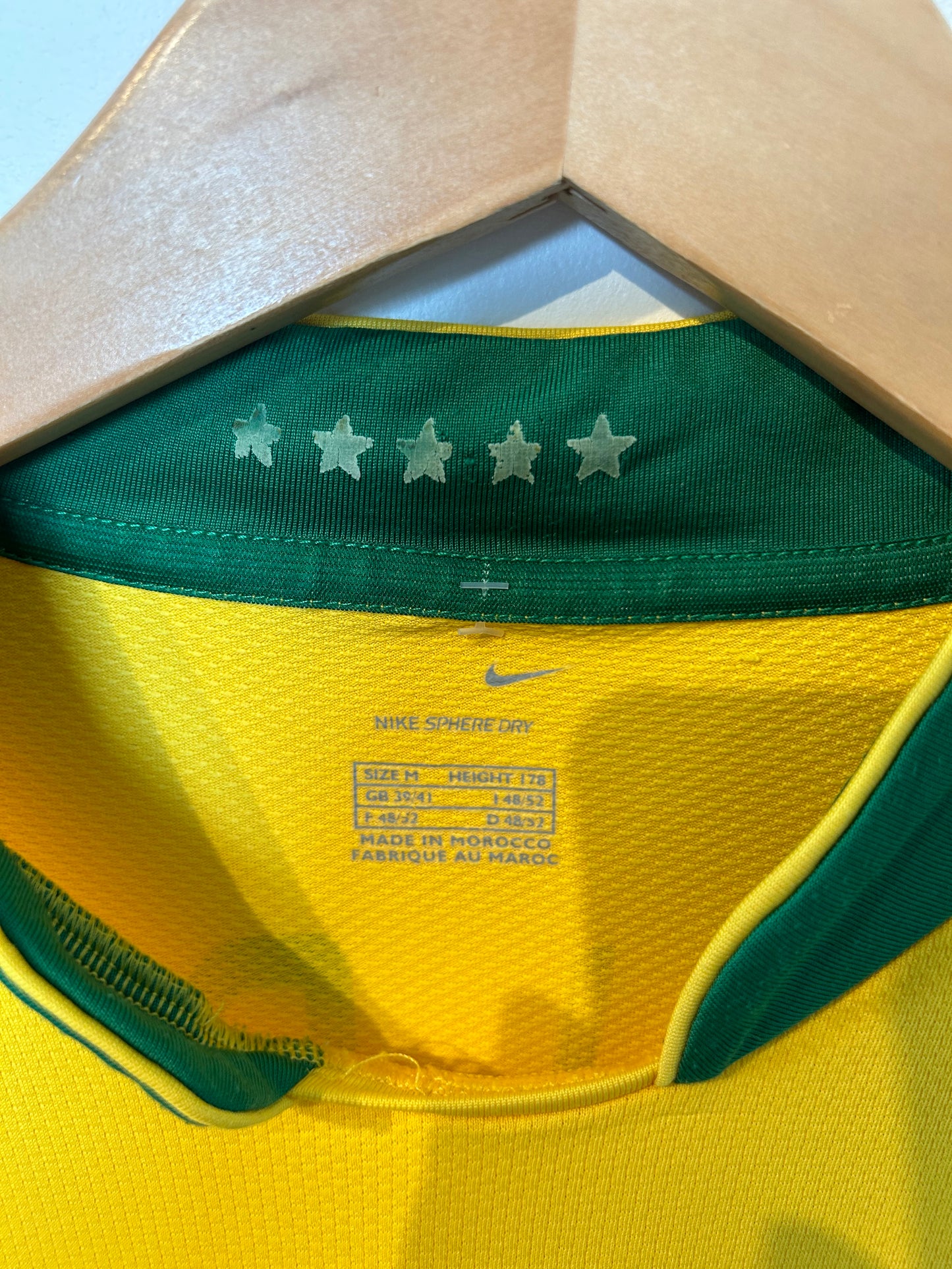 Brazil 2006-08 Home Shirt - Ronaldinho #10 - M