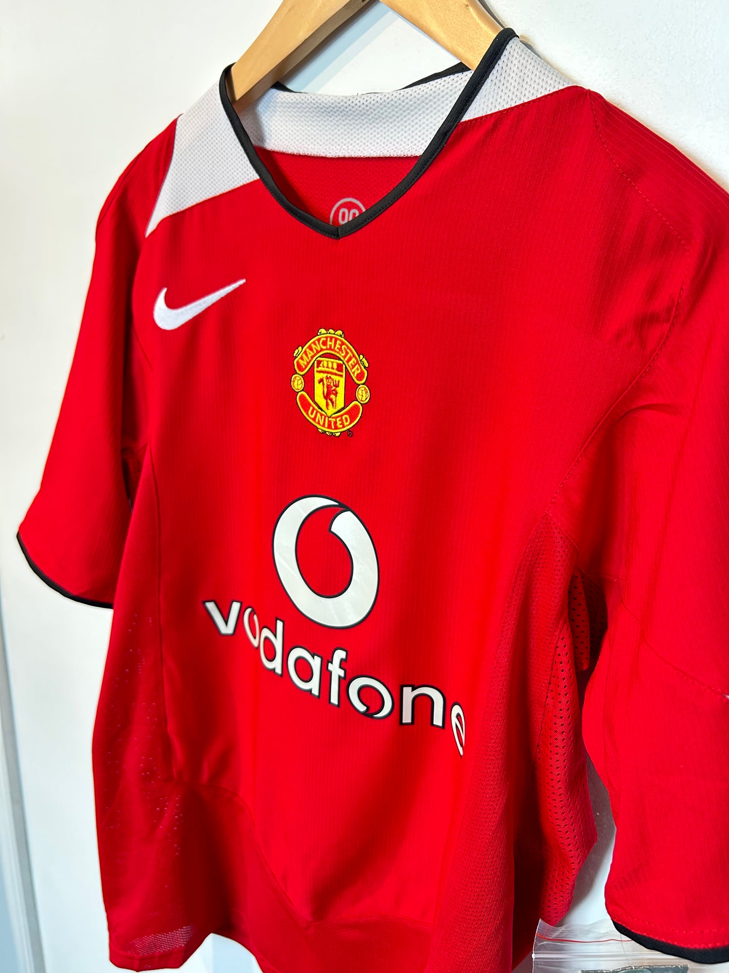 Manchester United 2004-06 Home Shirt - Ronaldo #7 - S