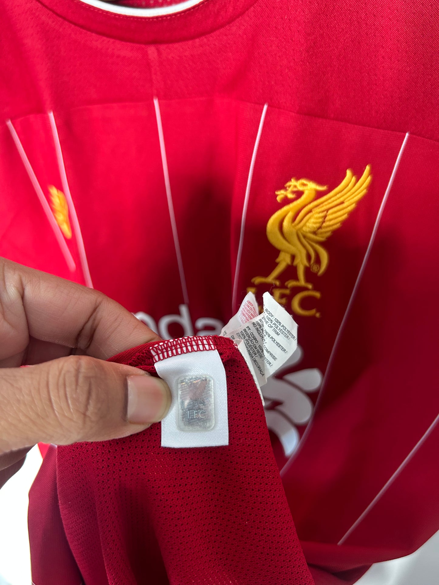Liverpool 2019-20 Home Shirt - Virgil #4 - M
