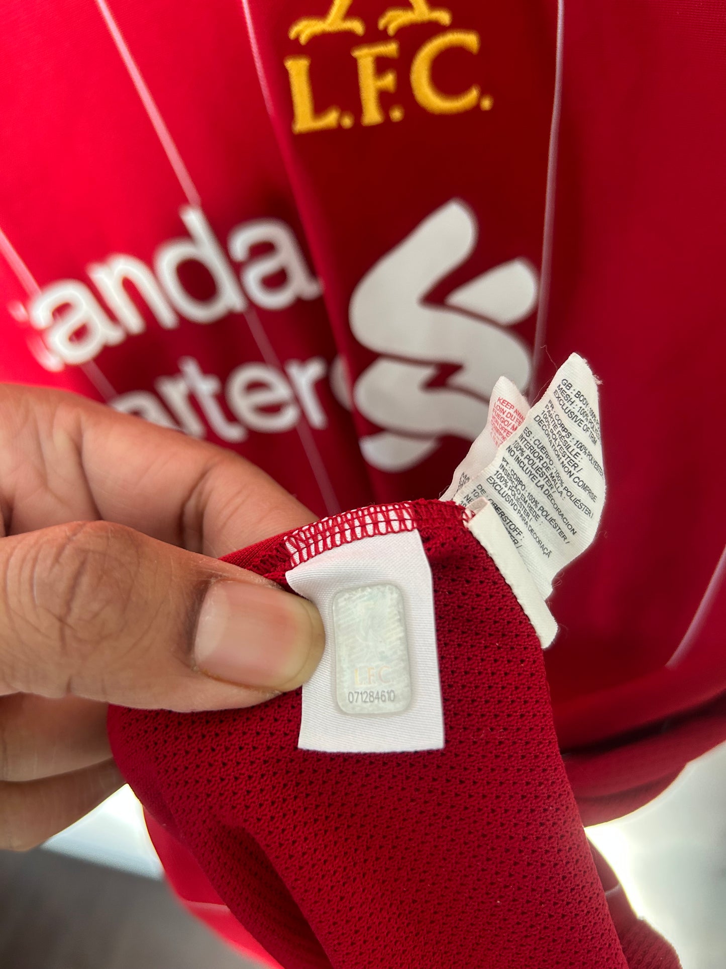 Liverpool 2019-20 Home Shirt - Virgil #4 - M