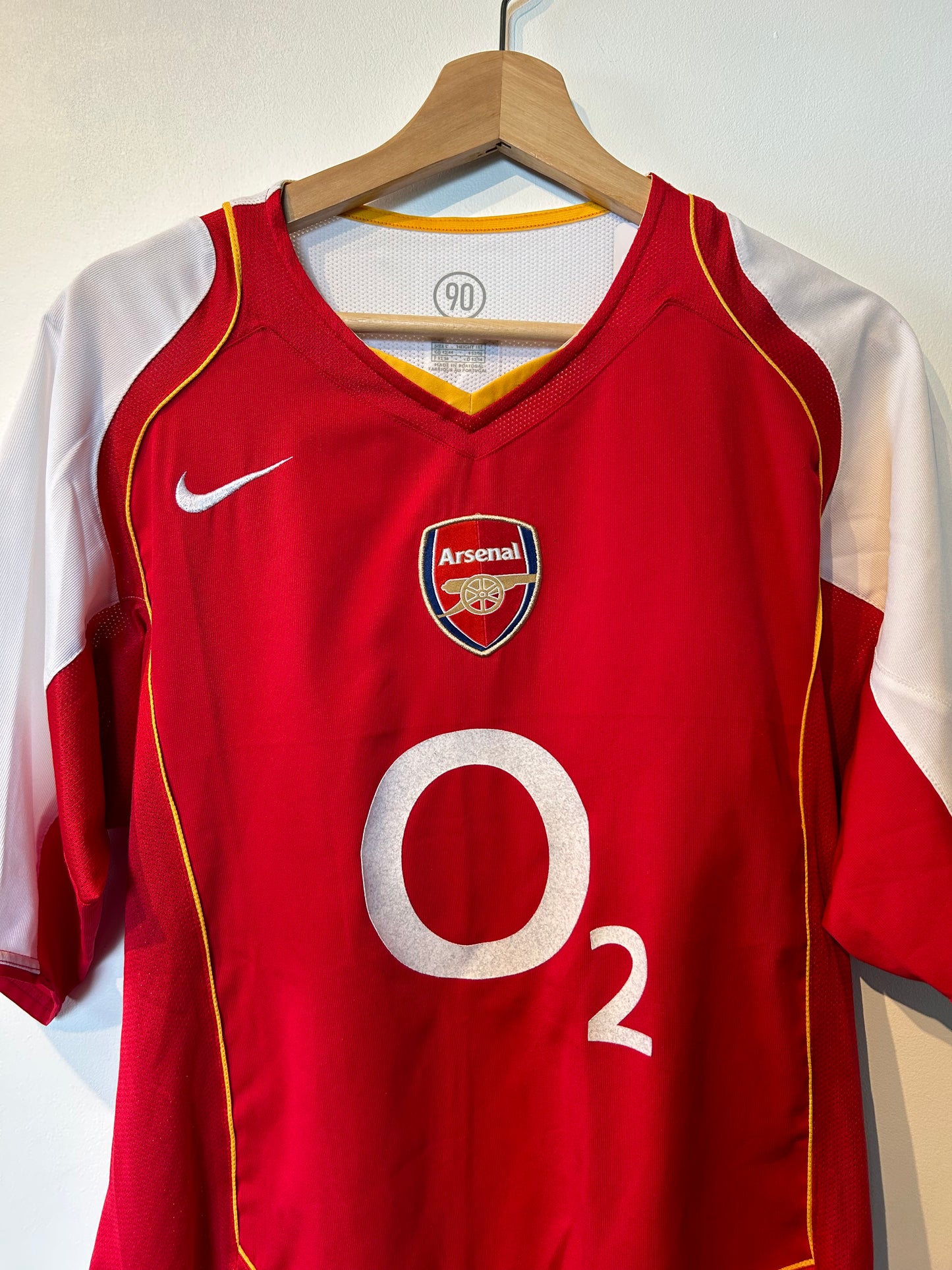 Arsenal 2004-05 Home Shirt - Henry #14 - L