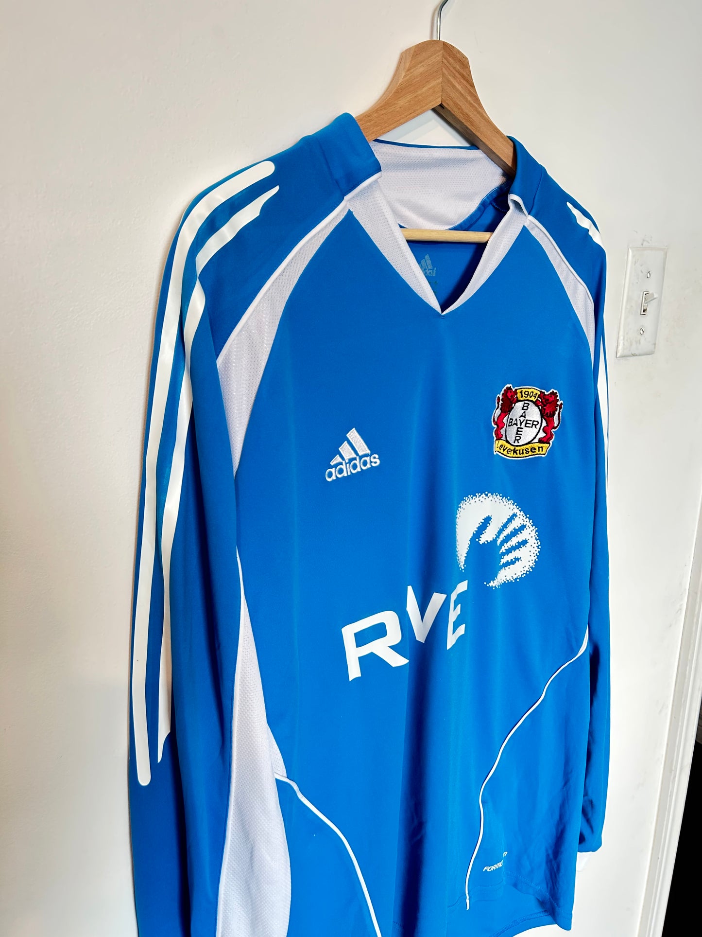 Bayer Leverkusen 2005-06 Away Shirt L/S - Berbatov #9 - XL