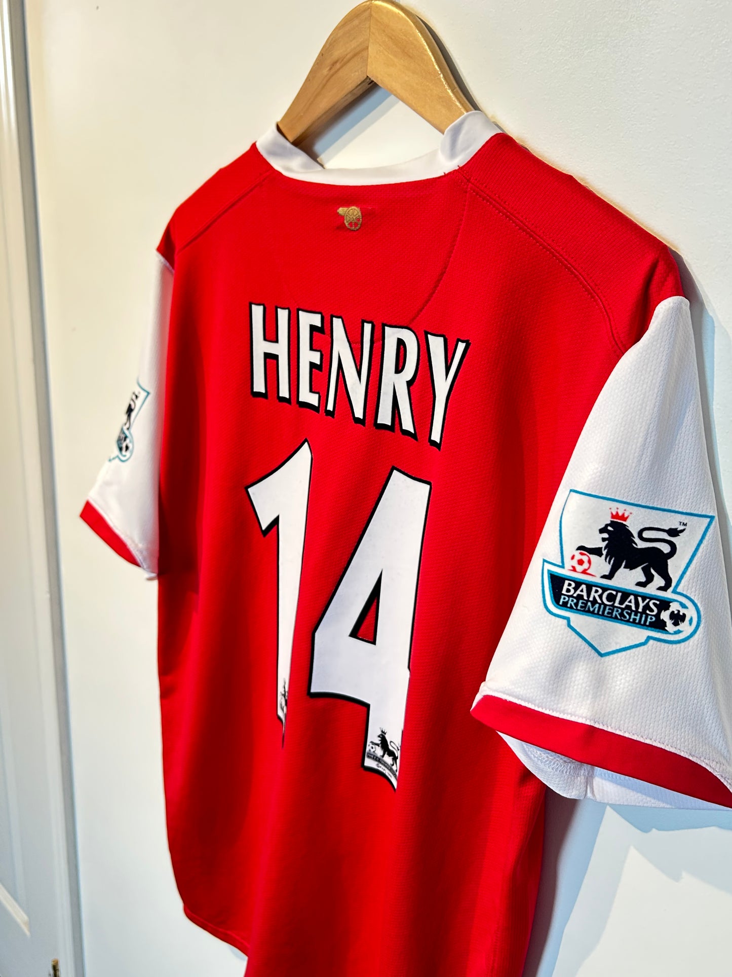 Arsenal 2006-08 Home Shirt - Henry #14 - M