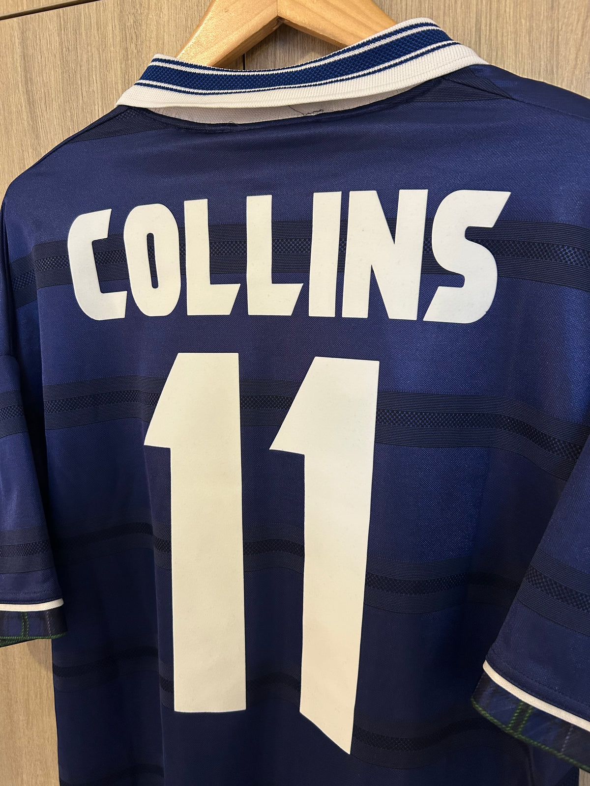 Scotland 1998-00 Home Shirt - Collins #11 - M