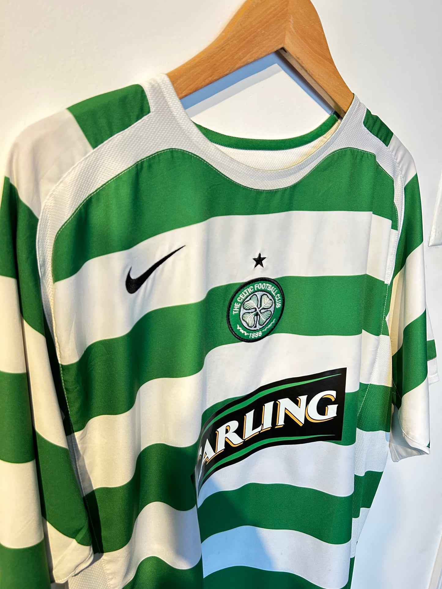 Celtic 2005-07 Home Shirt - Nakamura #25 - XL