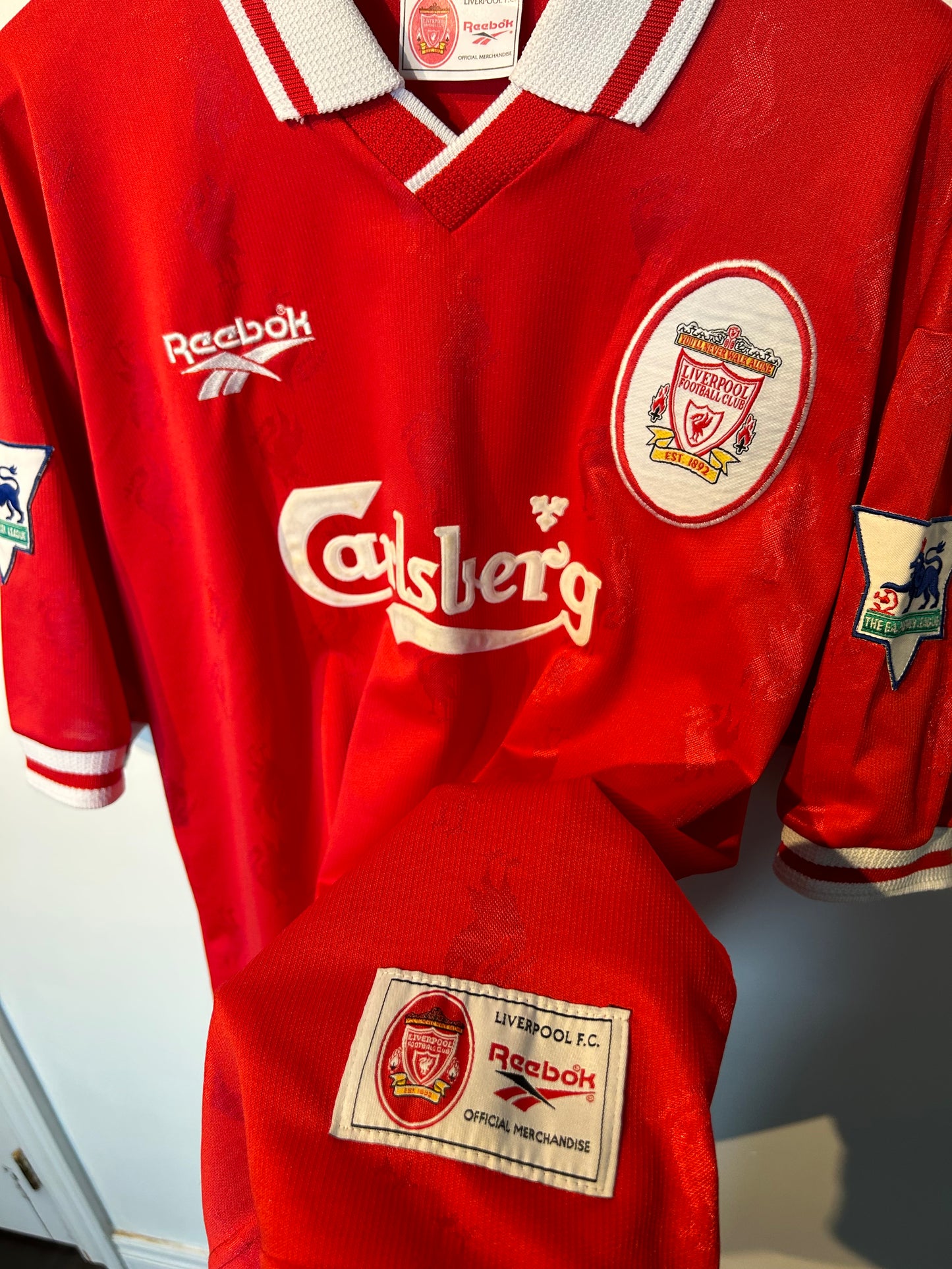 Liverpool 1996-98 Home Shirt - Fowler #9 - L