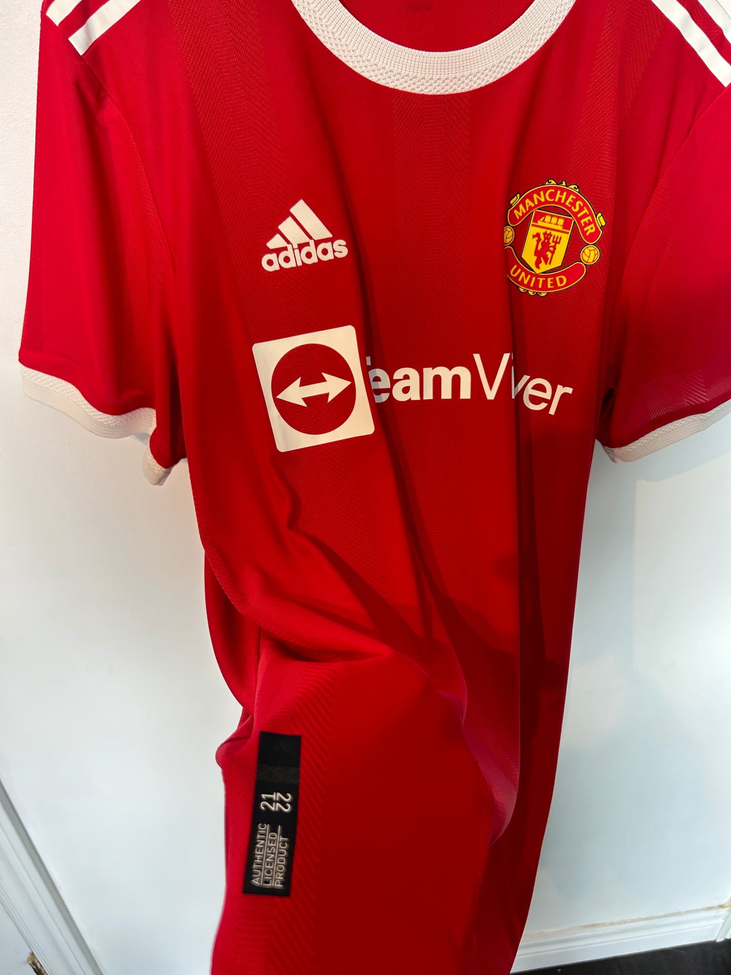 Manchester United 2021-22 Home Shirt - Ronaldo #7 - L