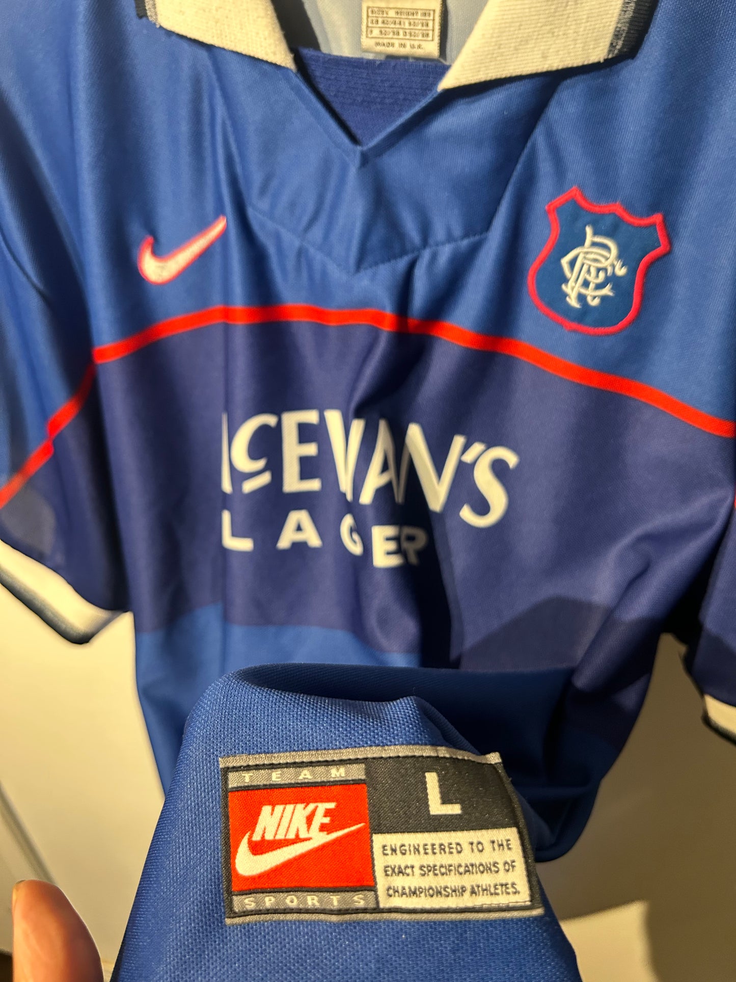 Rangers 1997-99 Home Shirt - Gattuso #22 - L