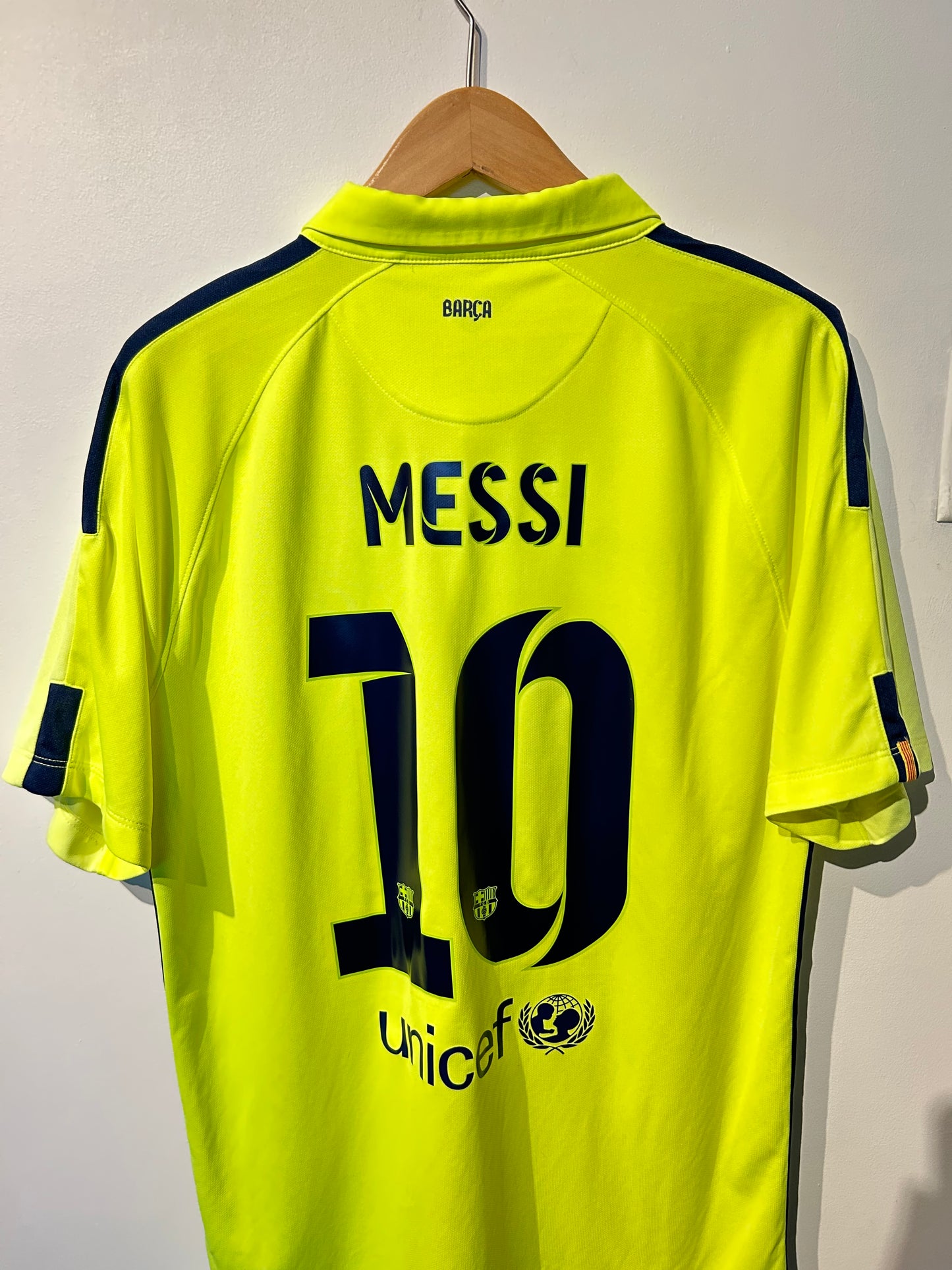 Barcelona 2014-15 Third Shirt - Messi #10 - L