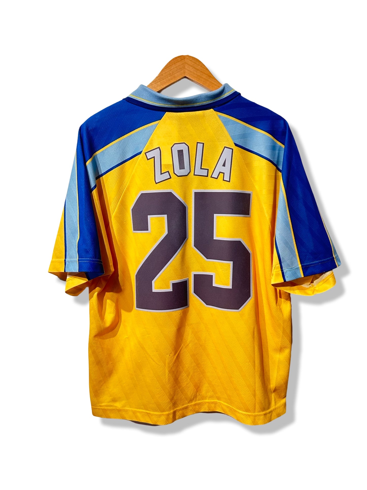 Chelsea 1996-97 Away Shirt - Zola #25 - Youth L