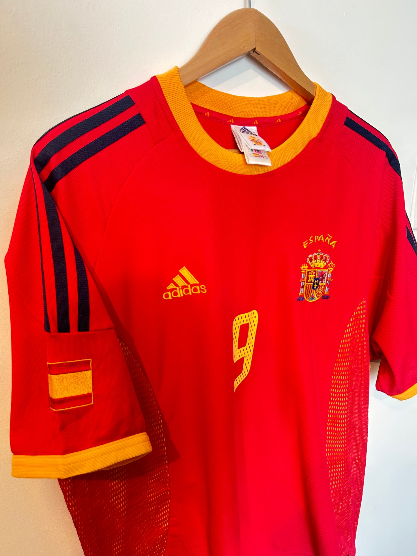 Spain 2002-04 Home Shirt - F. Torres #9 - L