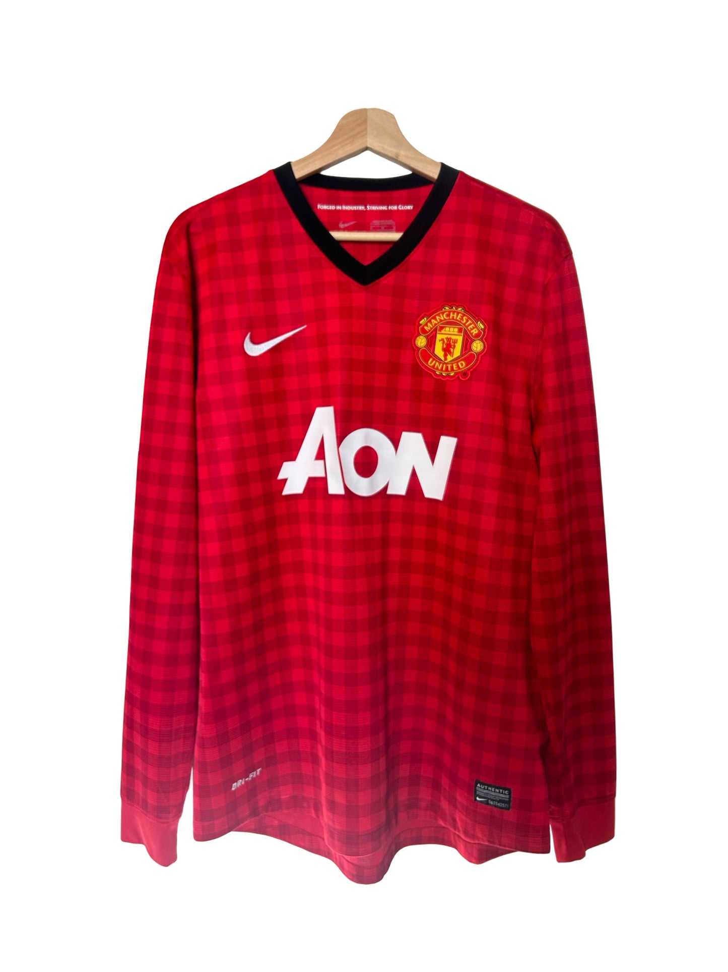 Manchester United 2012-13 Home Shirt L/S - Chicharito #14 - M