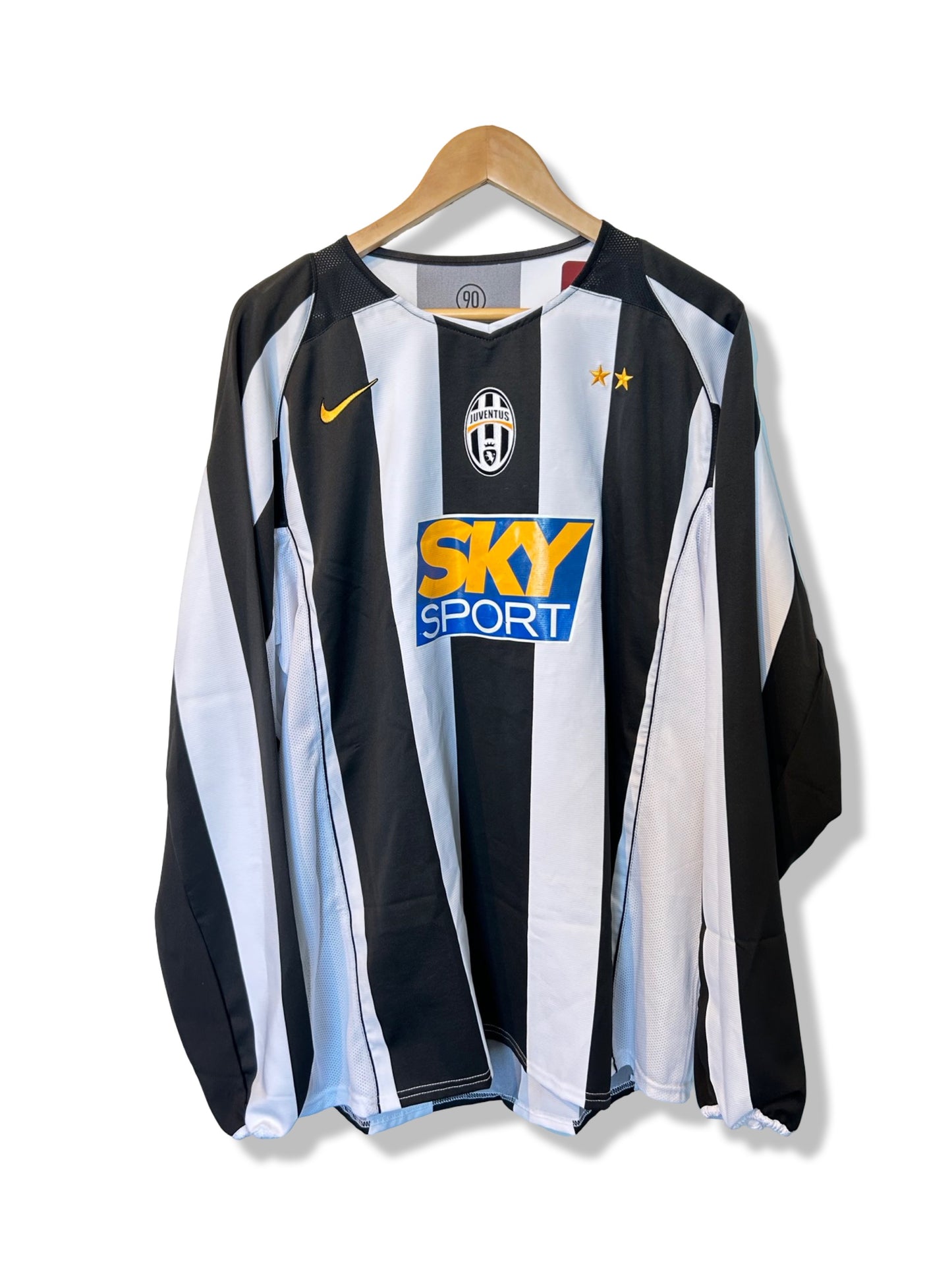 Juventus 2004-05 Home Shirt L/S - Del Piero #10 - XL