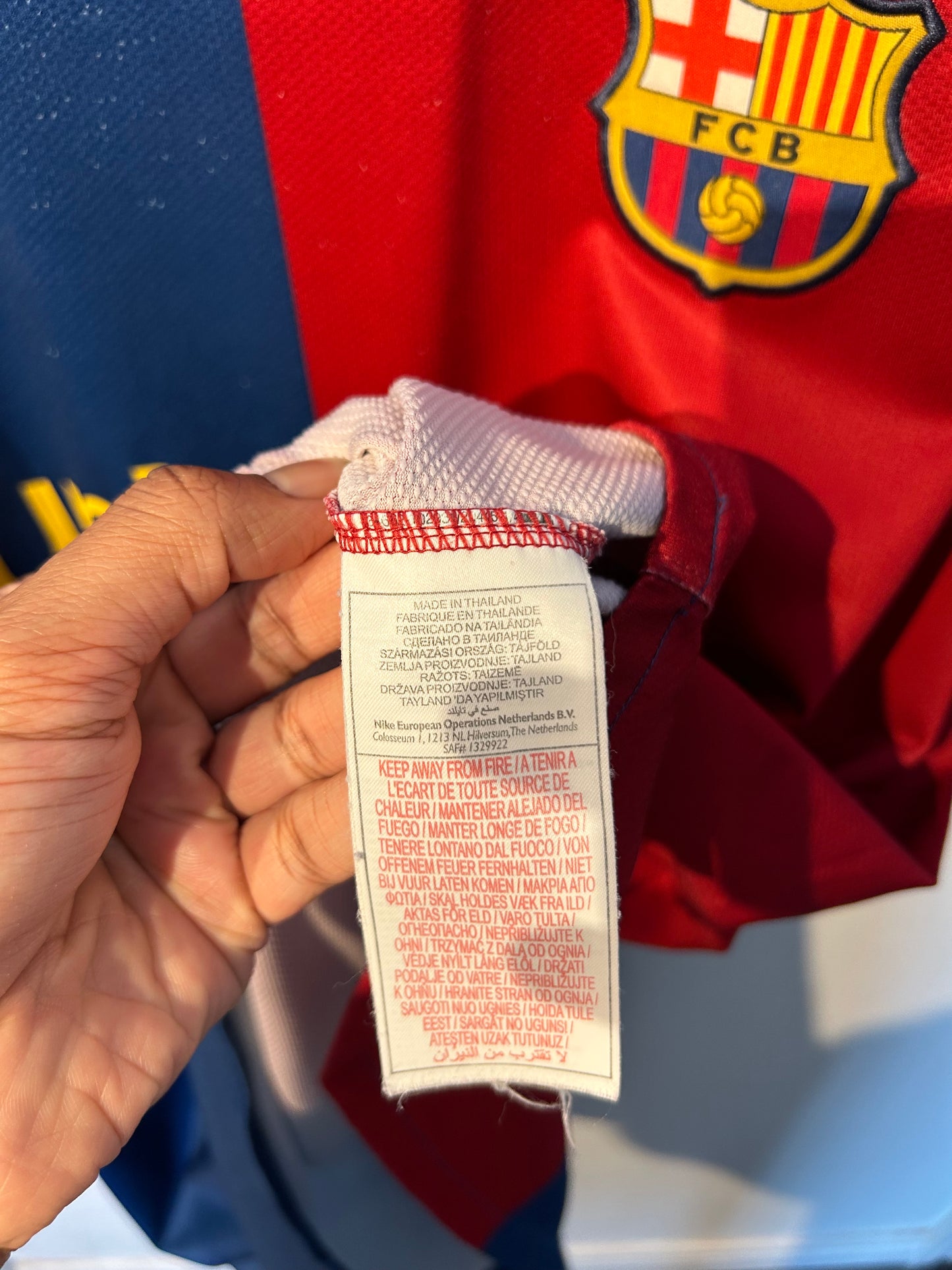 Barcelona 2008-09 Home Shirt - Henry #14 - XL