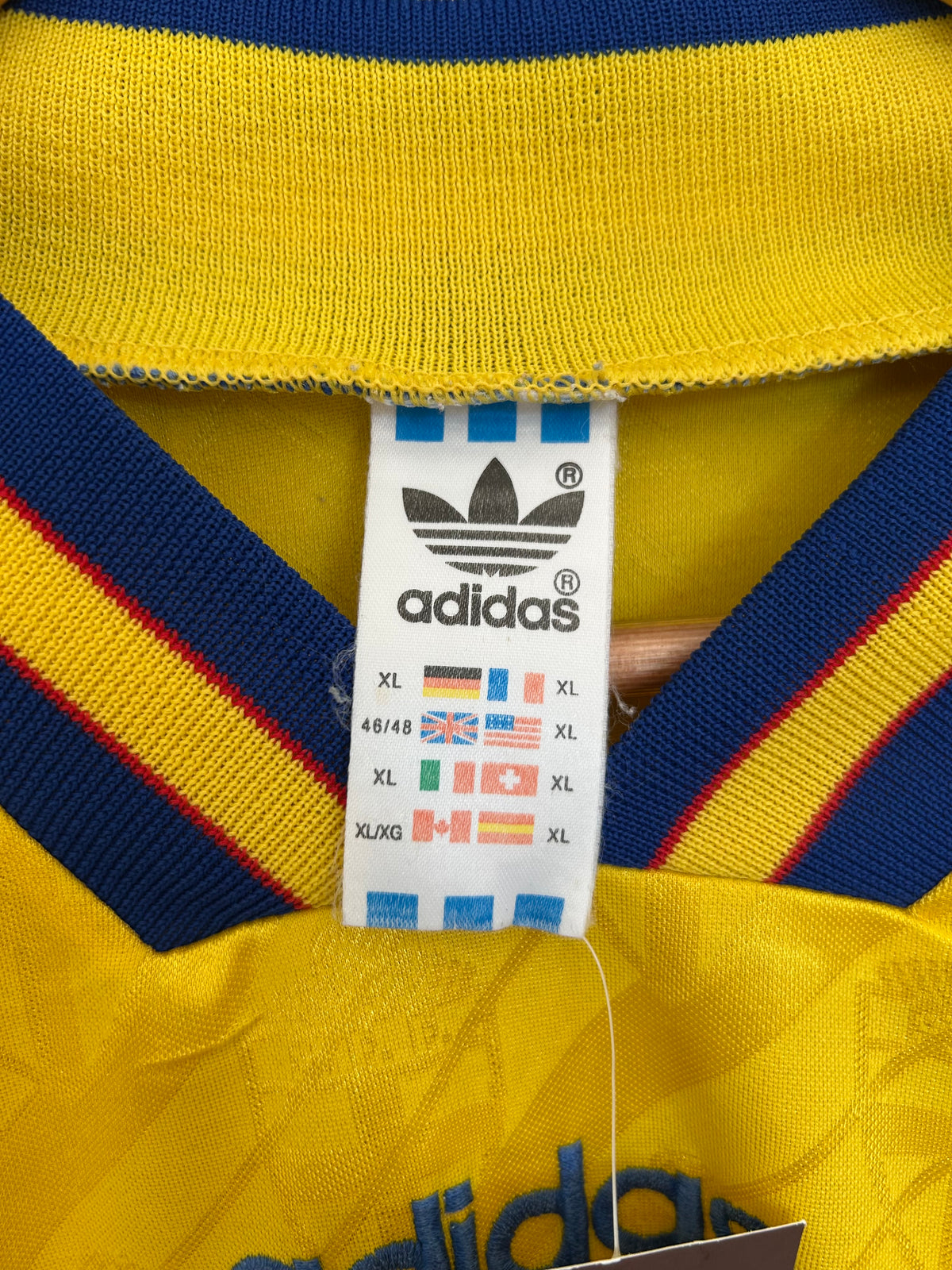Sweden 1994-96 Home Shirt - Larsson #7 - XL