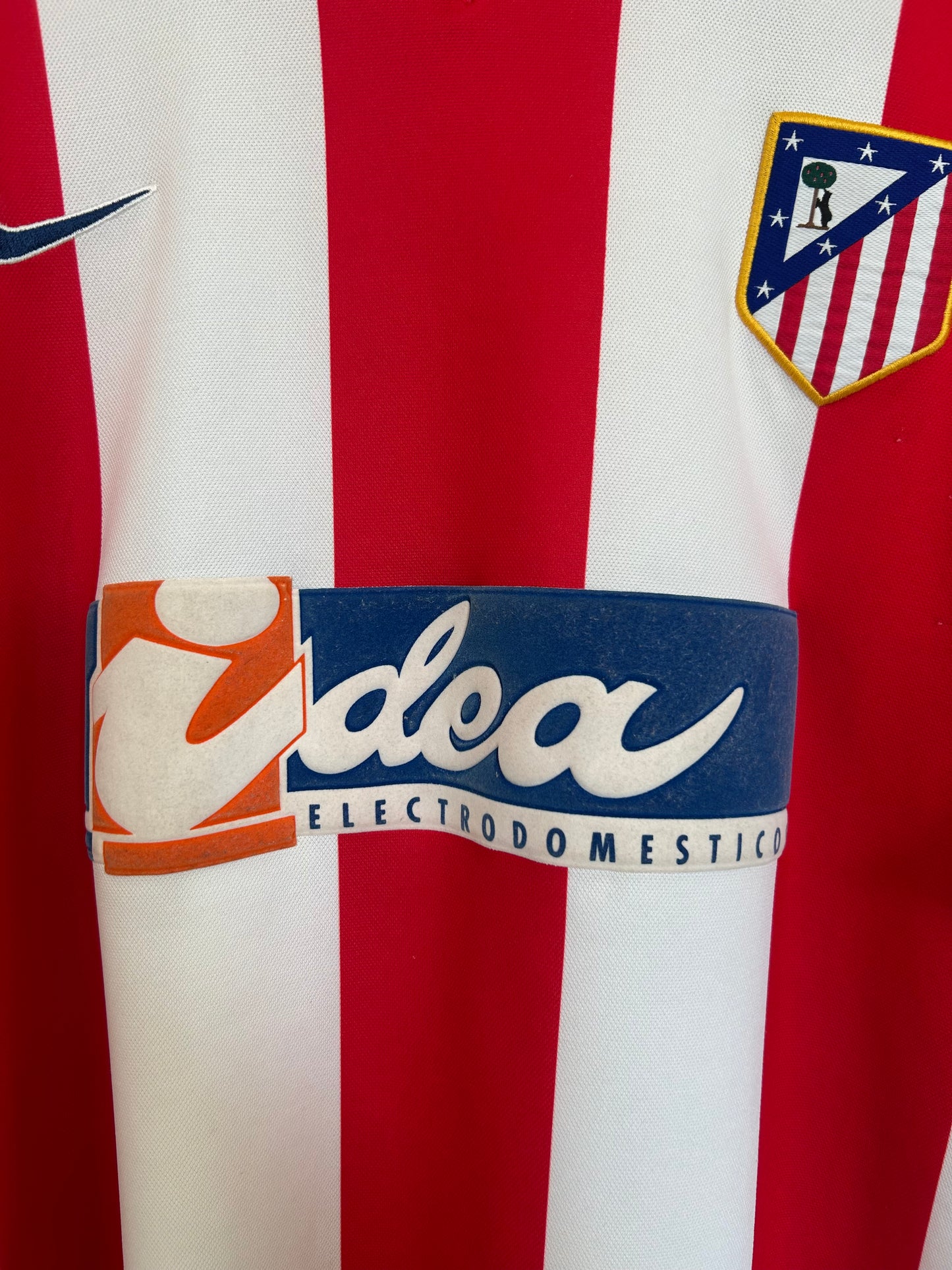 Atletico Madrid 2001-02 Home Shirt - F. Torres #9 - XL