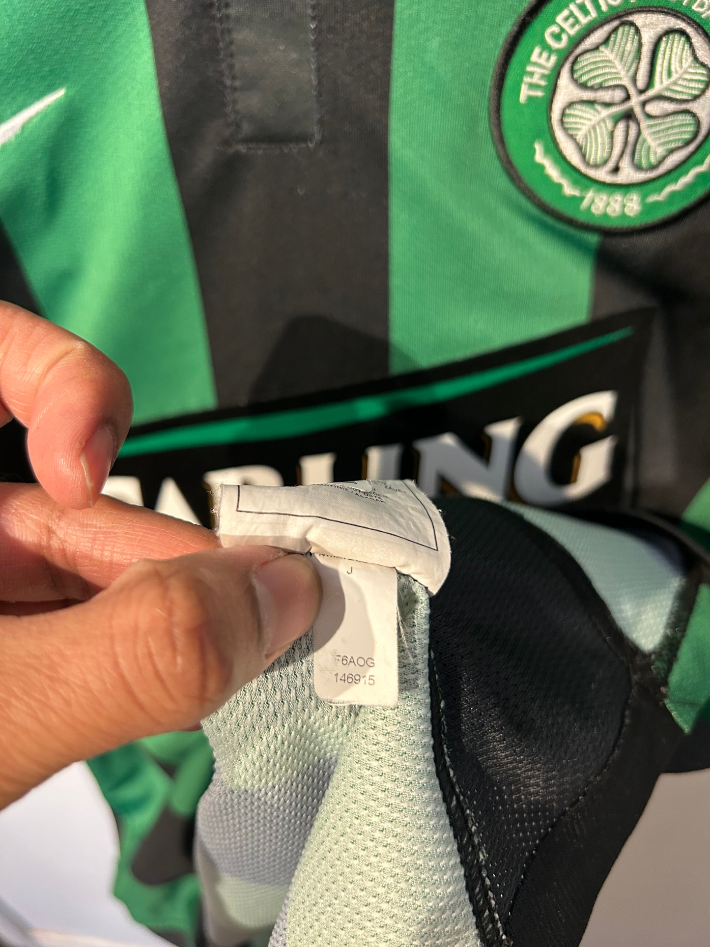 Celtic 2006-08 Away Shirt - Nakamura #25 - S