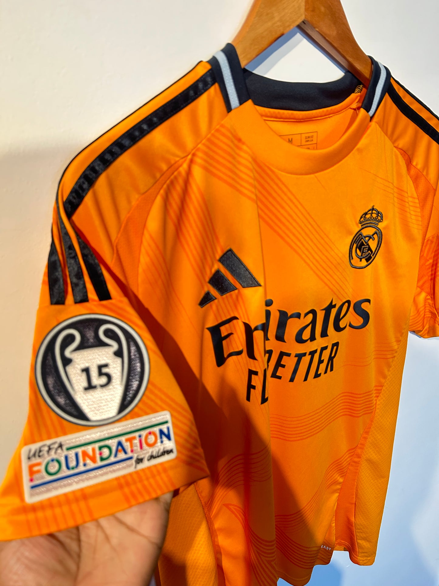 Real Madrid 2024-25 Away Shirt - Mbappe #9 - M